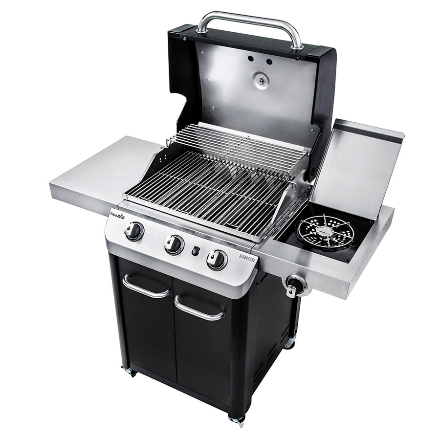 Char Broil Black and Stainless Steel 3 Burner Liquid Propane Gas