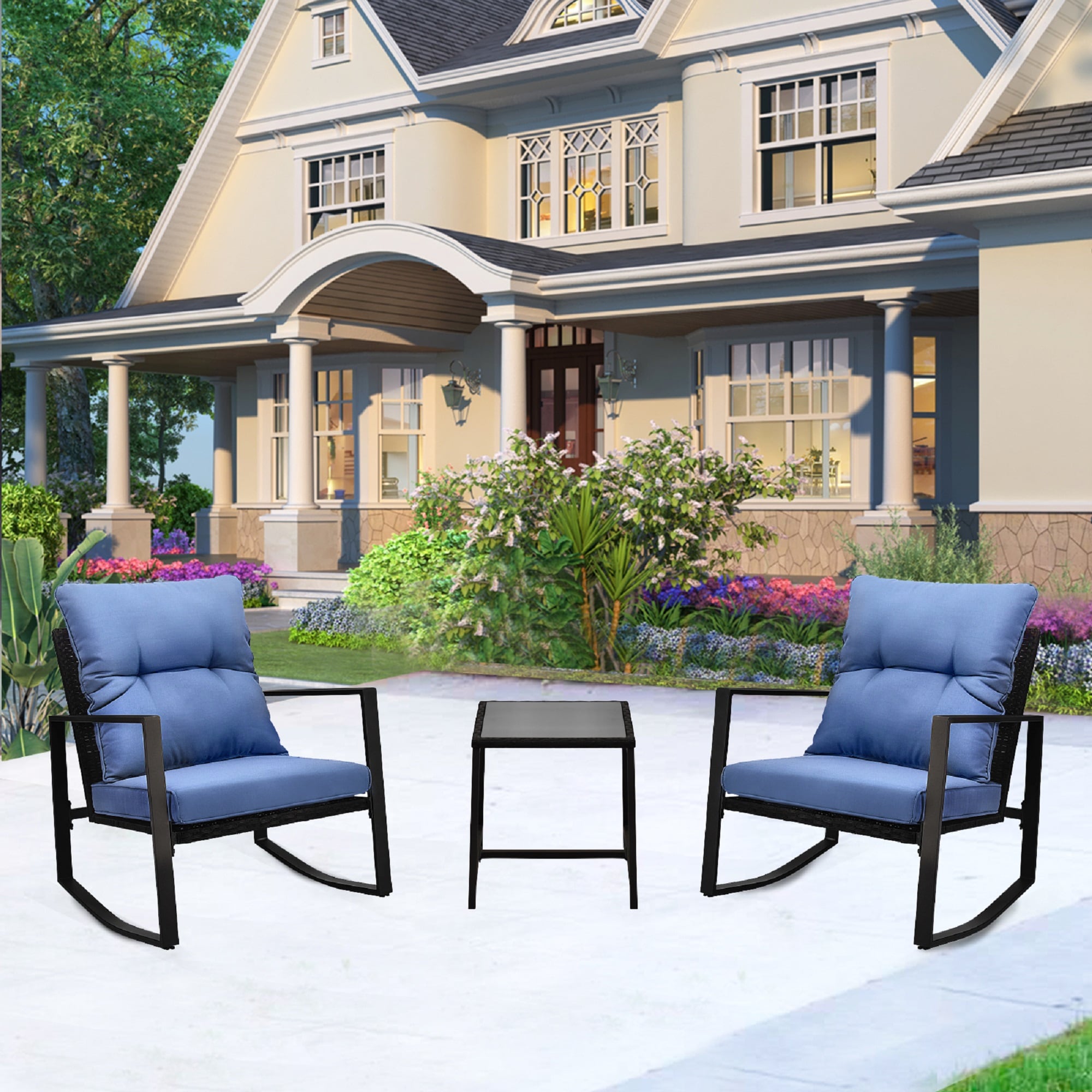 Moda Furnishings W2071P201034 Patio-Conversation-Sets - View #9