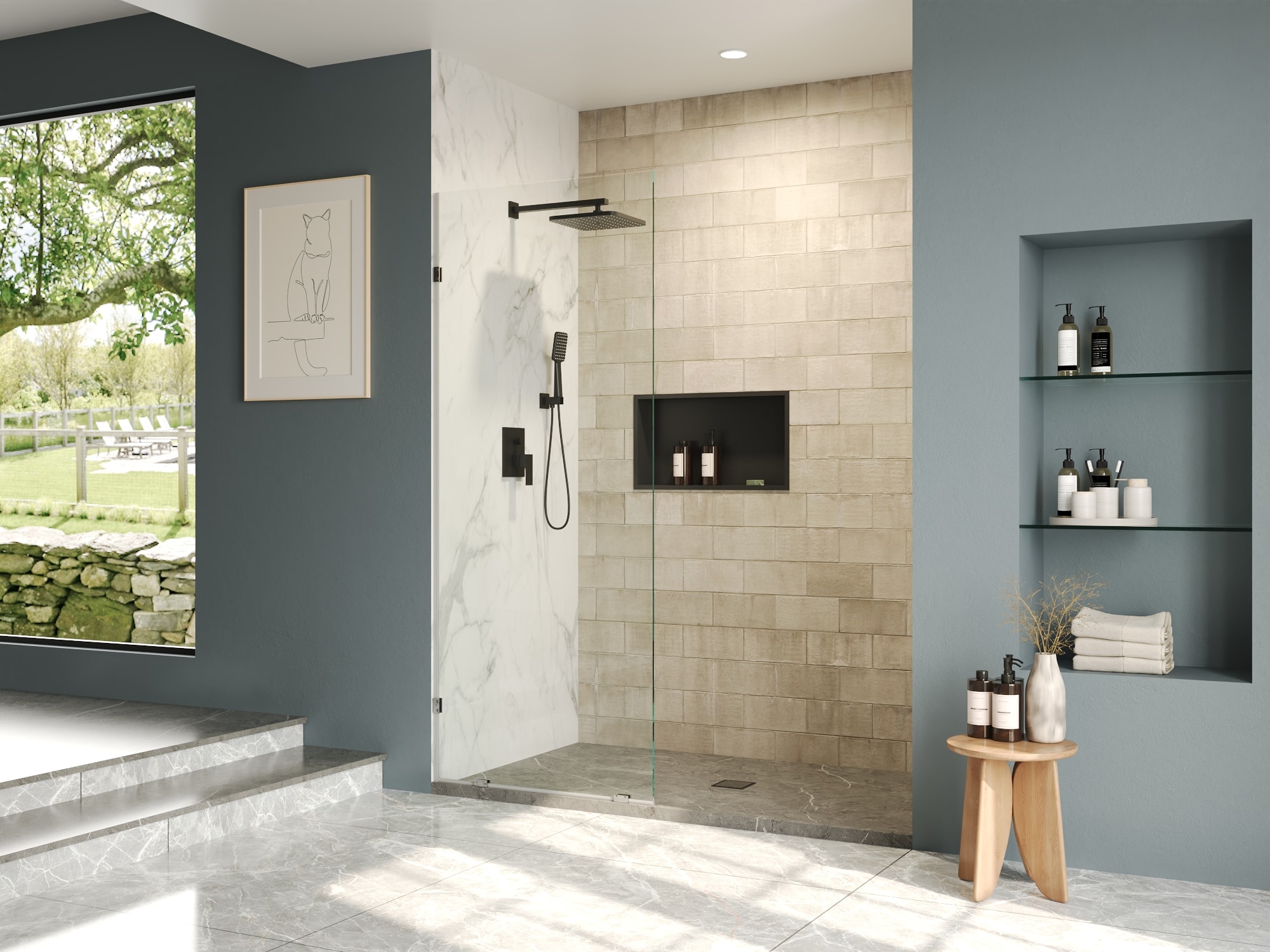 DeerValley DV-1SD0221S Shower-Doors - View #2