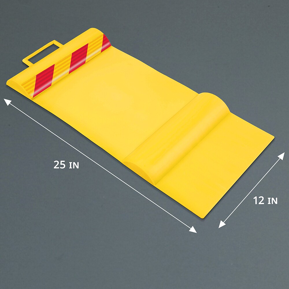 MAXSA Innovations Park Right Parking Mat, Yellow