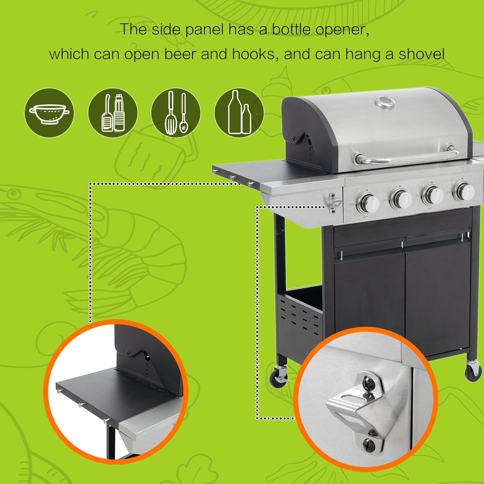 LOVMOR SF-WO-W3212P279748 Gas-Grill - View #6