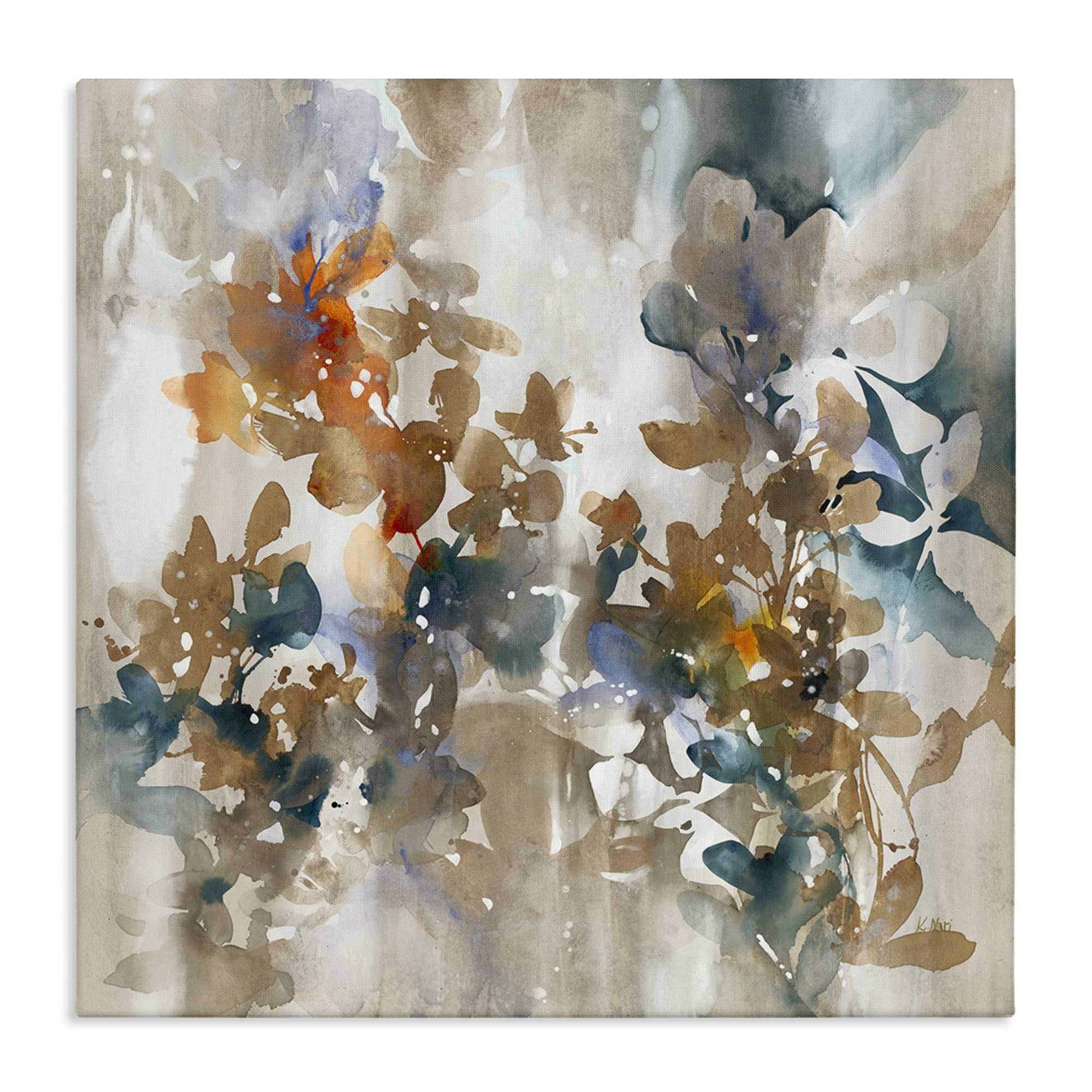 Stupell Industries BS-626-CN-24X24 Solemn Neutral Botanicals Canvas Wall Art By K. Nari 24 x 24
