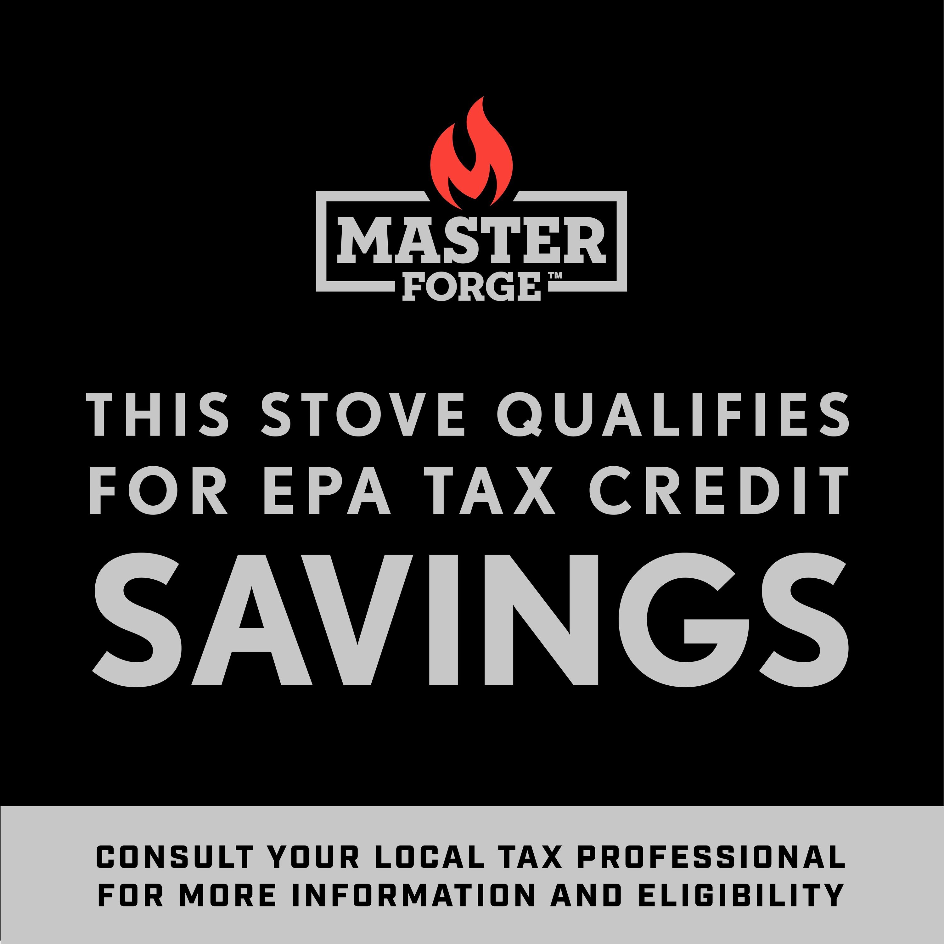 Master 800sq ft Pellet Stove with 30lb Hopper (EPA Approved) in