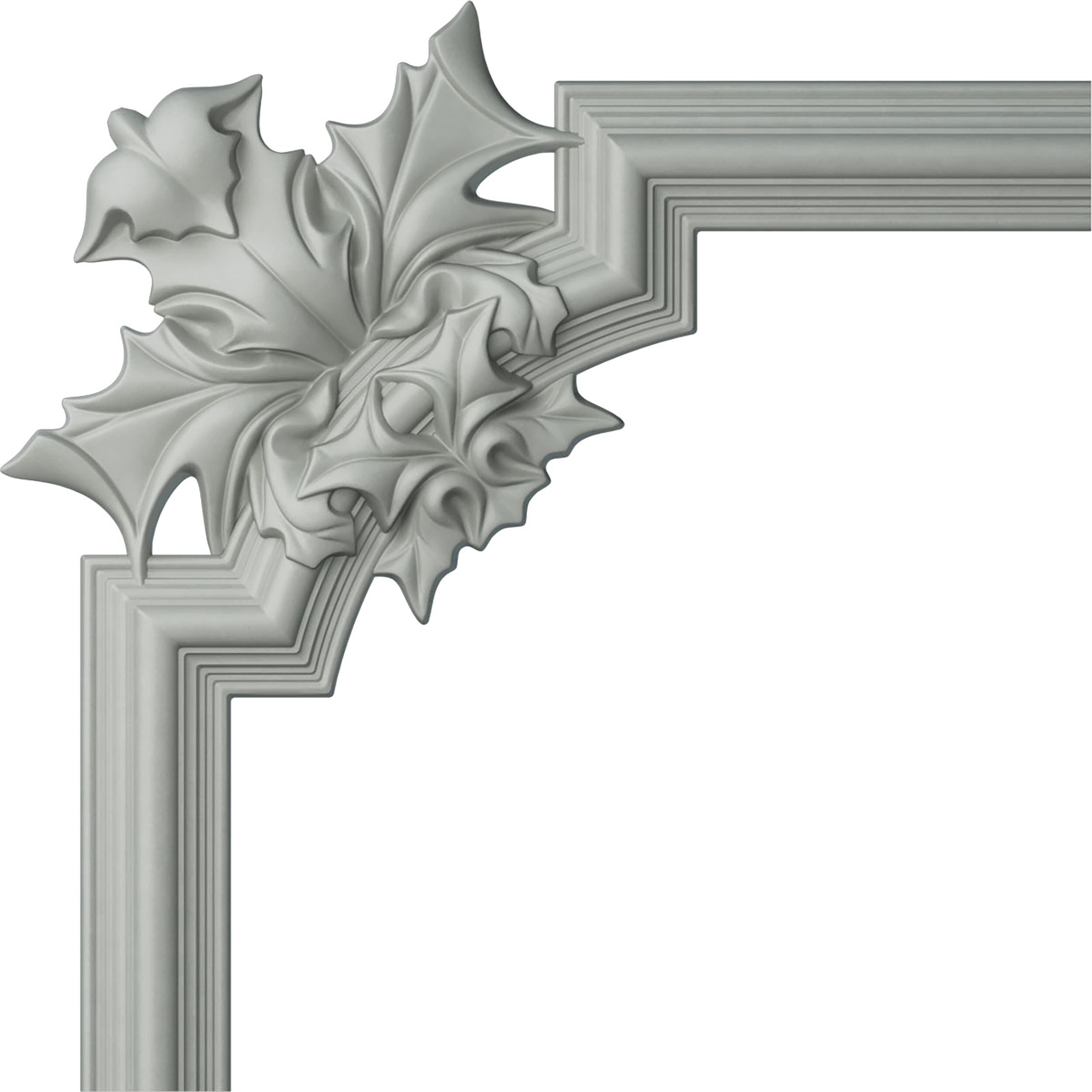 Ekena Millwork PML19X19BE Bedford Multiple Sizes Primed Urethane Picture Frame Moulding