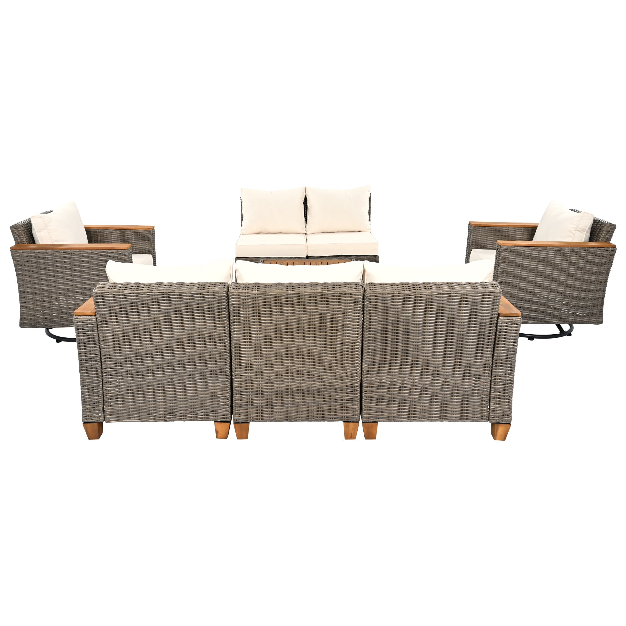 SINOFURN SYB260079BG Patio-Sofas-Daybeds - View #6