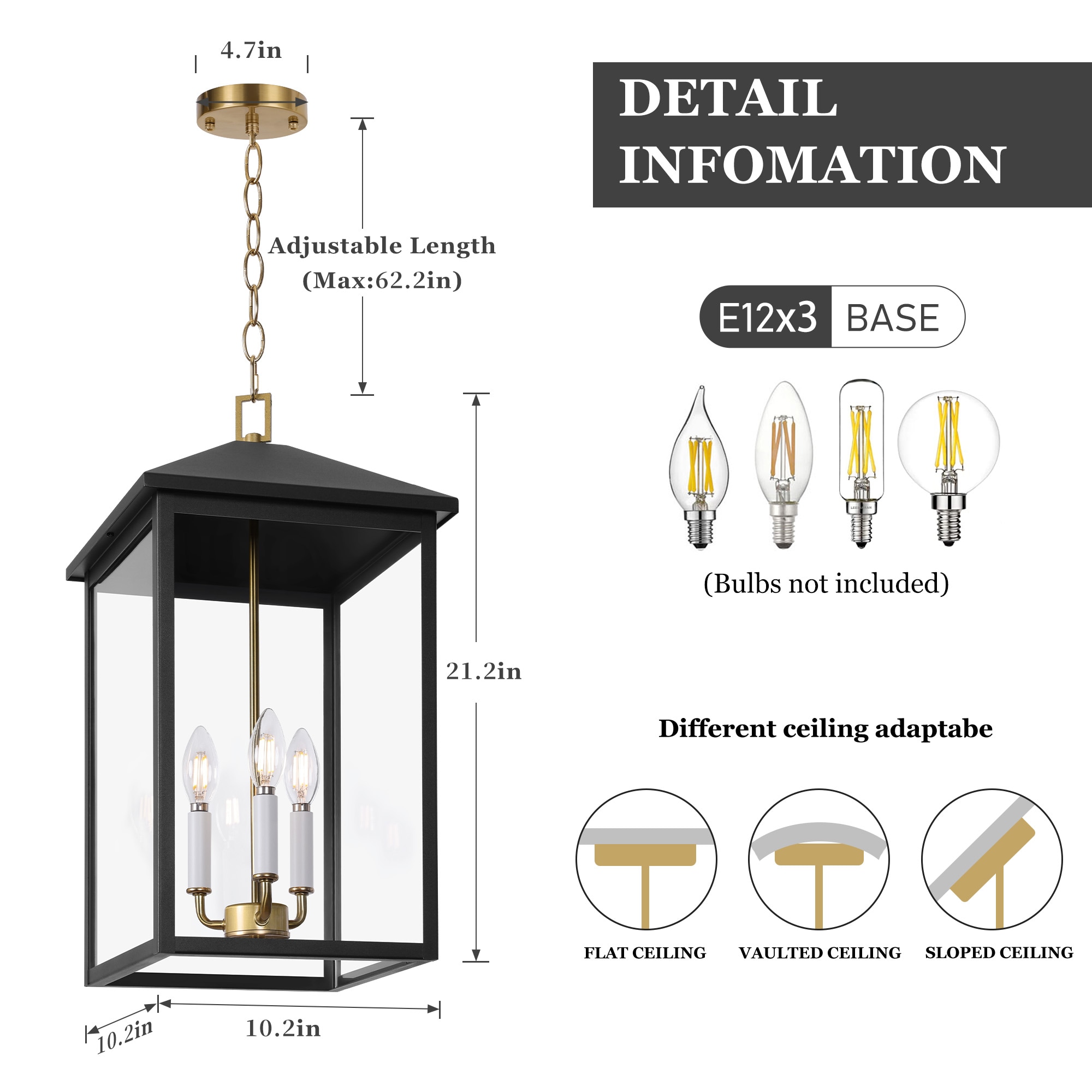 LamQee 06FTL0351AGD Pendant-Lights - View #9