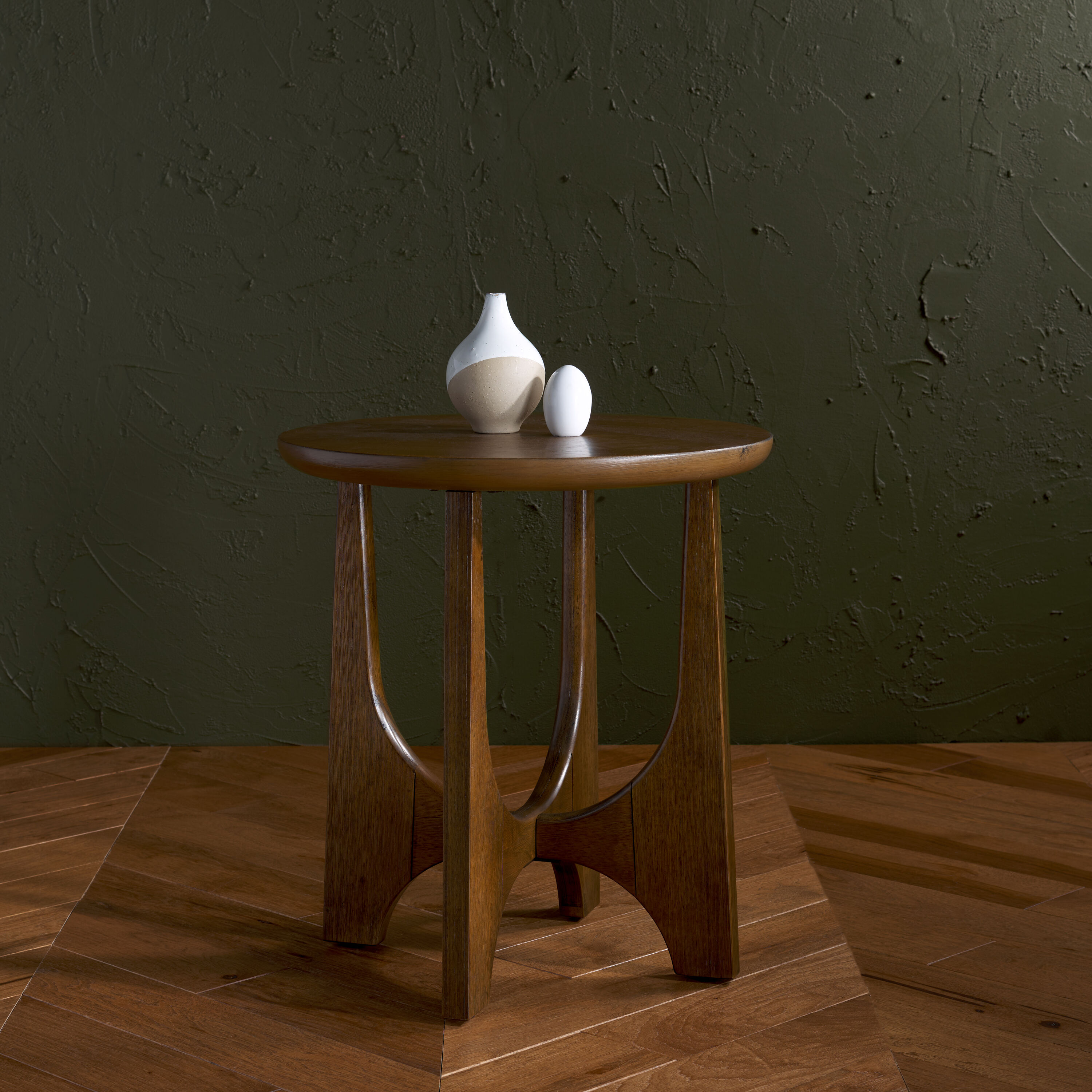 Safavieh SFV2129C Quigley Modern Style Square Wood Accent Table/Weathered Gray