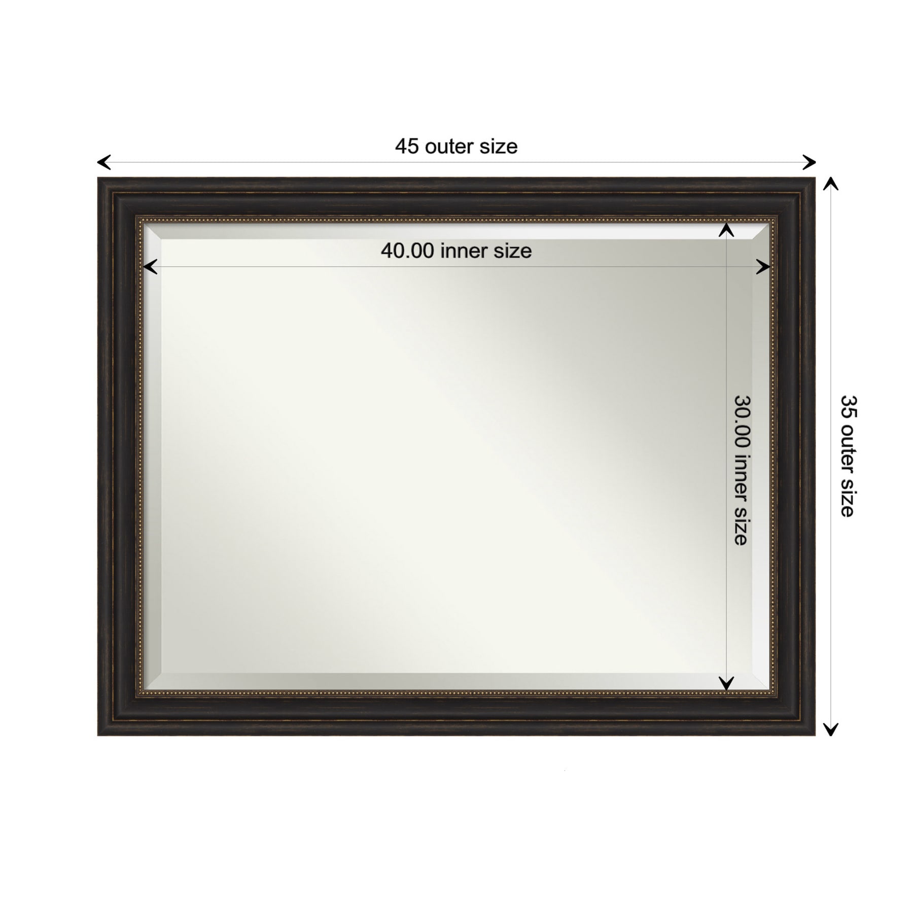 Amanti Art DSW4593687 Framed-Bath-Mirrors - View #4