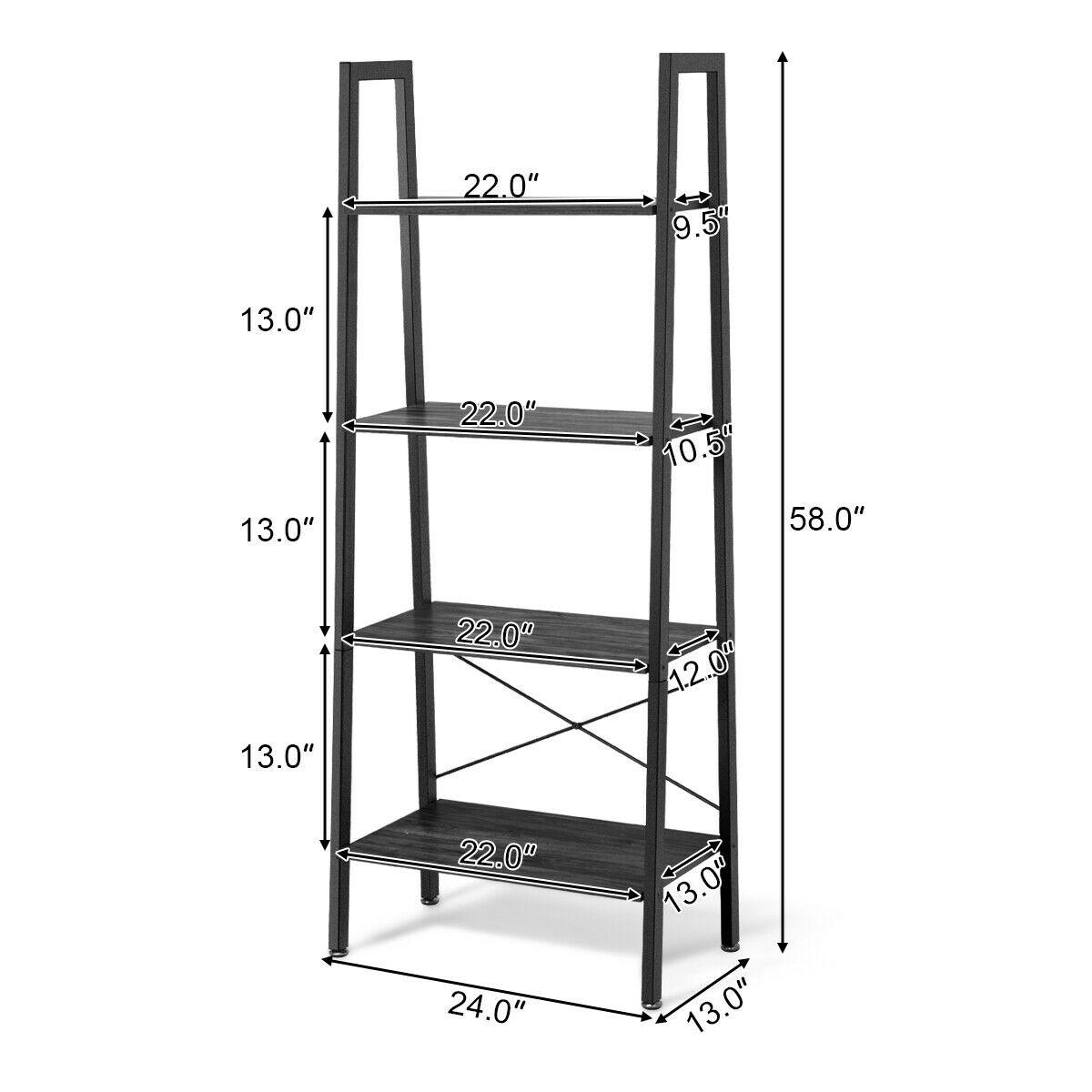 CASAINC WF-HW61498SL-LA bookcases - View #6