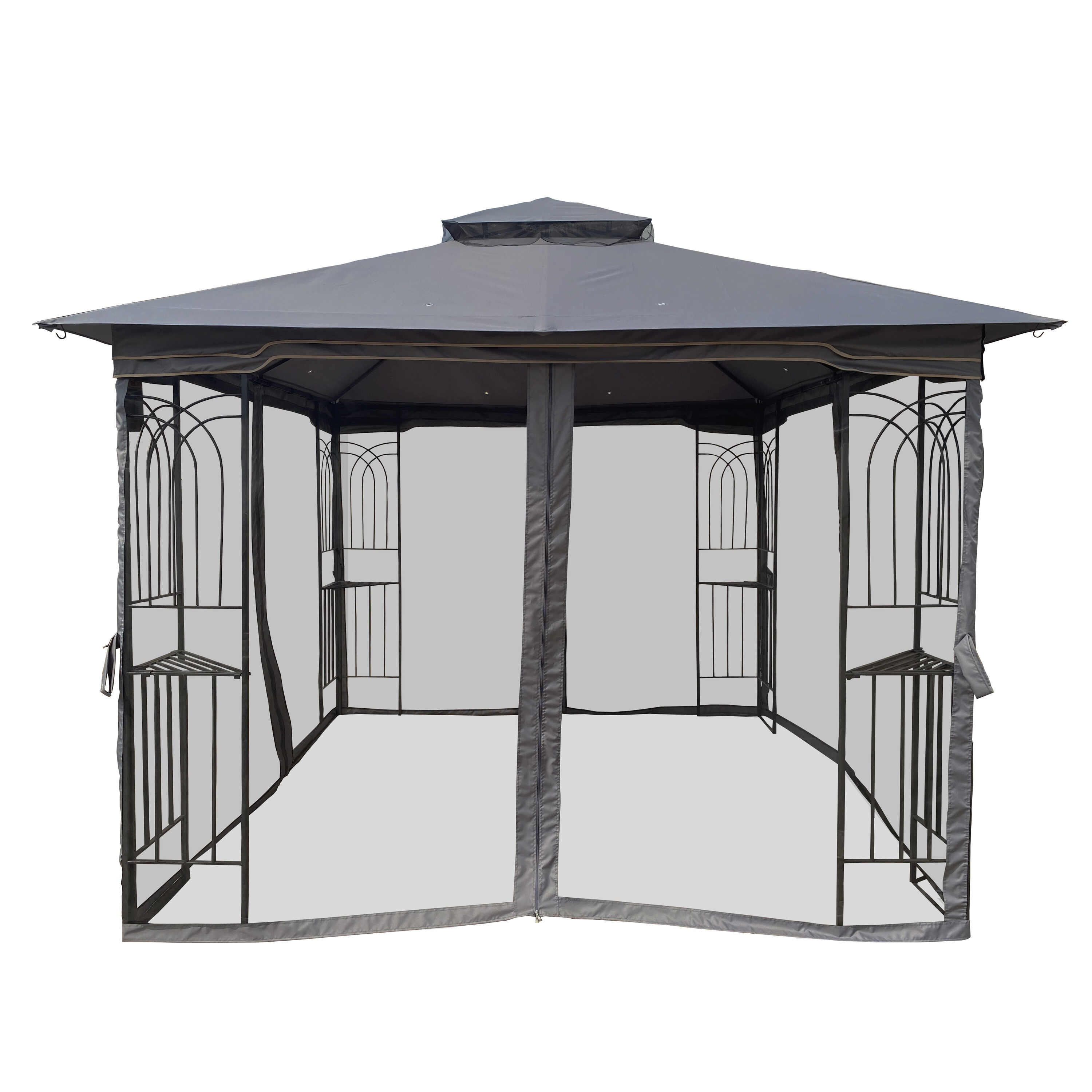 JIMSMAISON BOBYCG11GR Wood-Resin-Gazebos - View #6