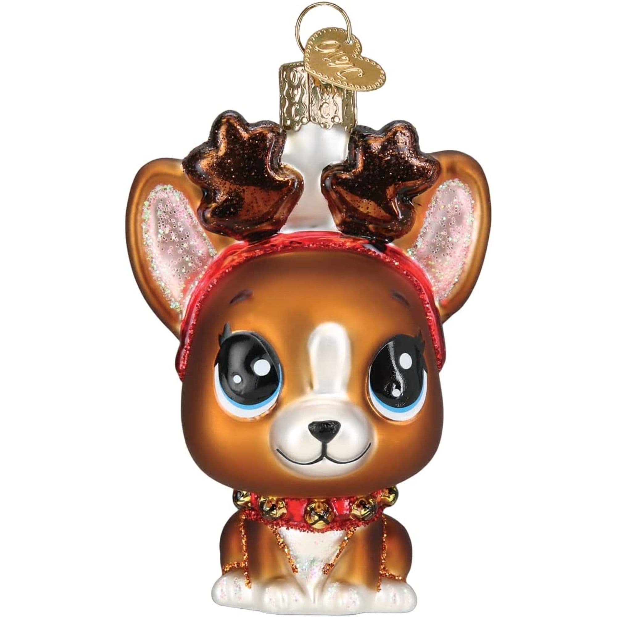 Old World Christmas 729343441959 Blown Glass Ornament for Christmas Tree - Littlest Pet Shop Roxie