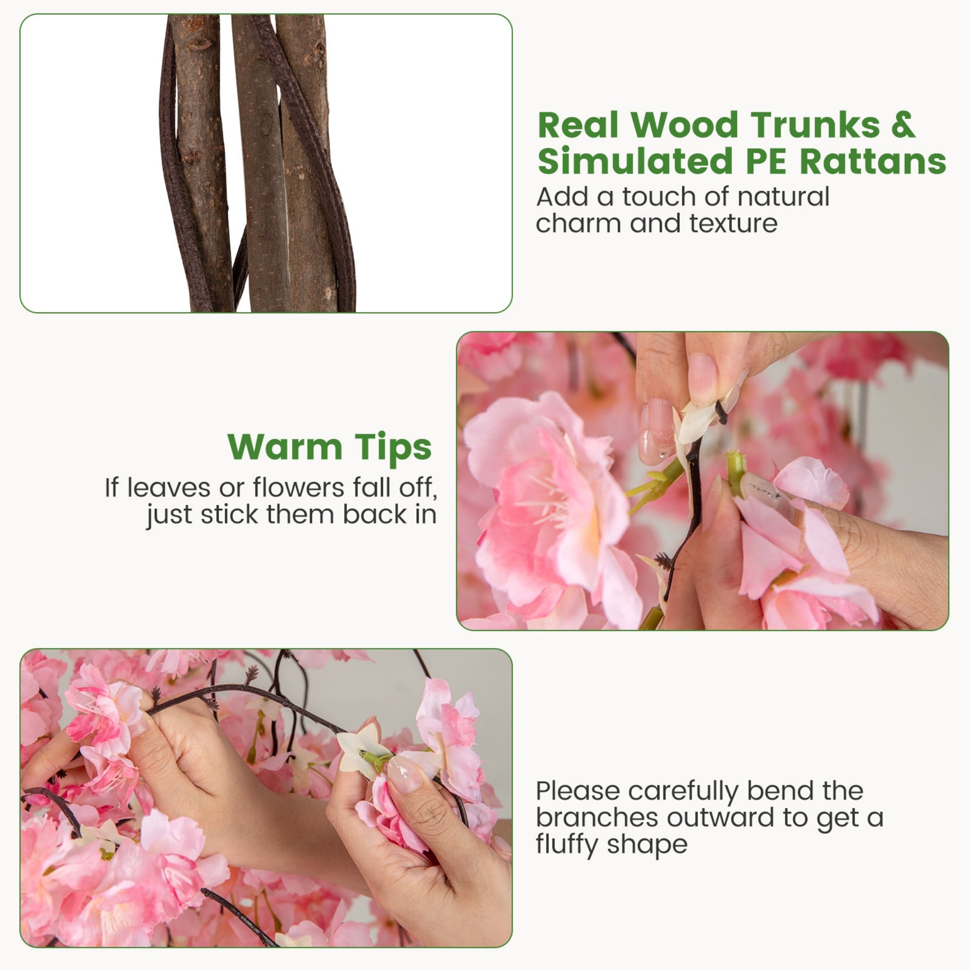 Poinic CWZH10356PK-1 Artificial-Plants-Trees - View #6