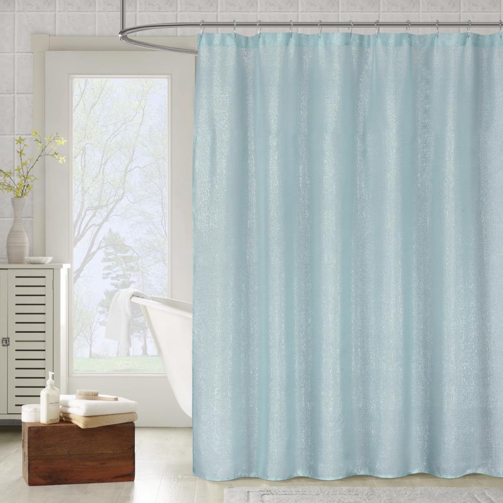 FS Gray Duck River Textiles Leona Shower Curtain Set NWT 70" x 72" 