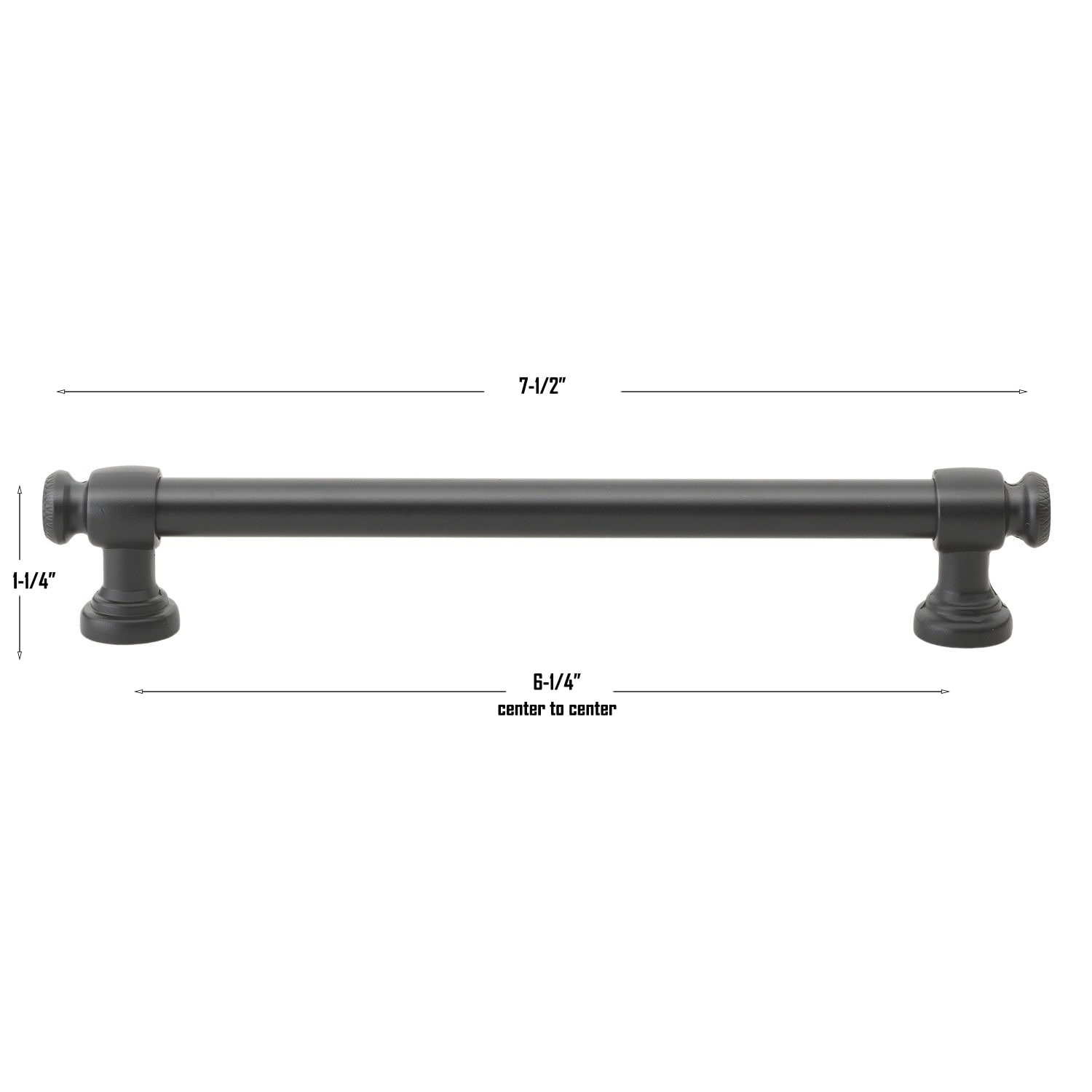 GlideRite Hardware 4361-160-MB-25 Cabinet-Pulls - View #4