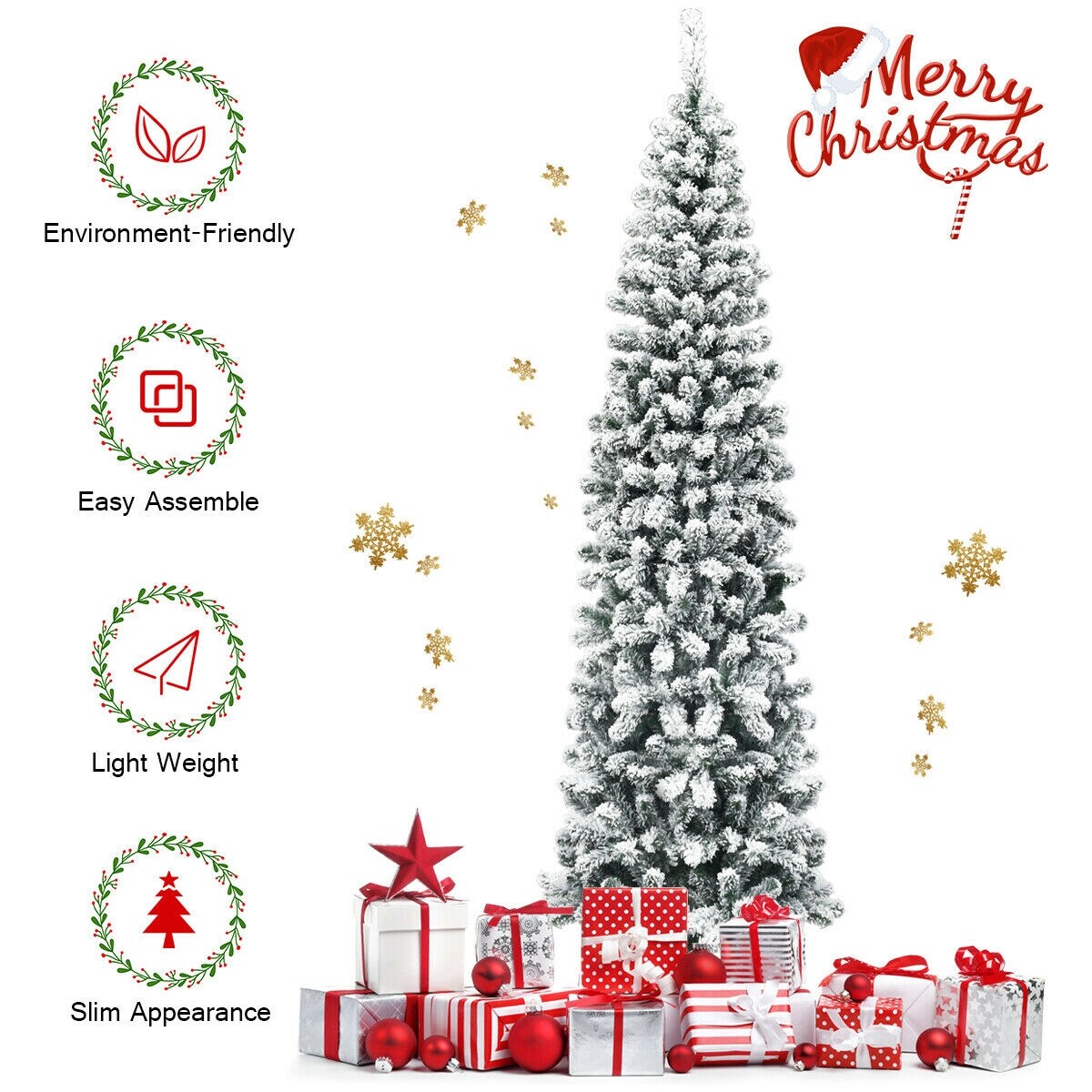 Forclover HYFW-TR800 Artificial-Christmas-Trees - View #3