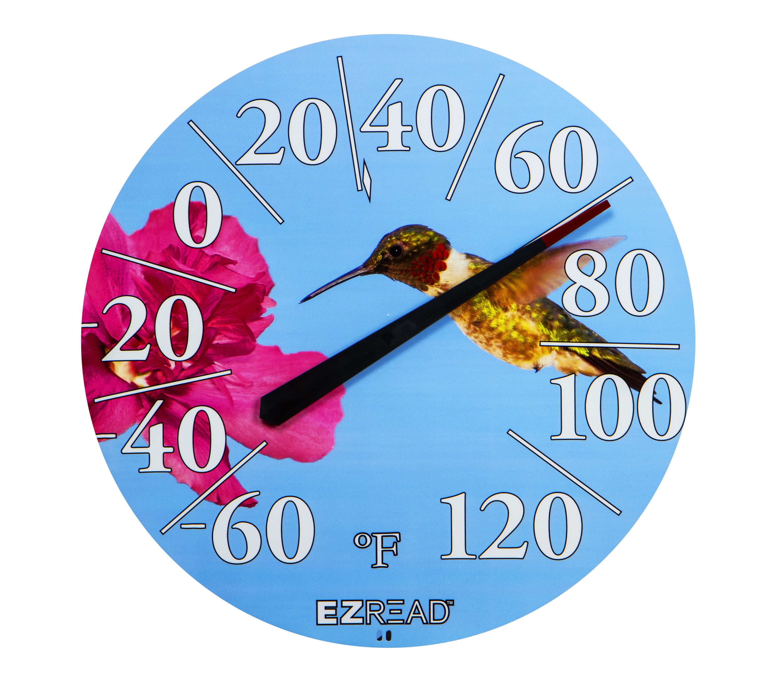 EZRead Analog Indoor or outdoor Multiple colors/finishes Classic Thermometer #840-1219