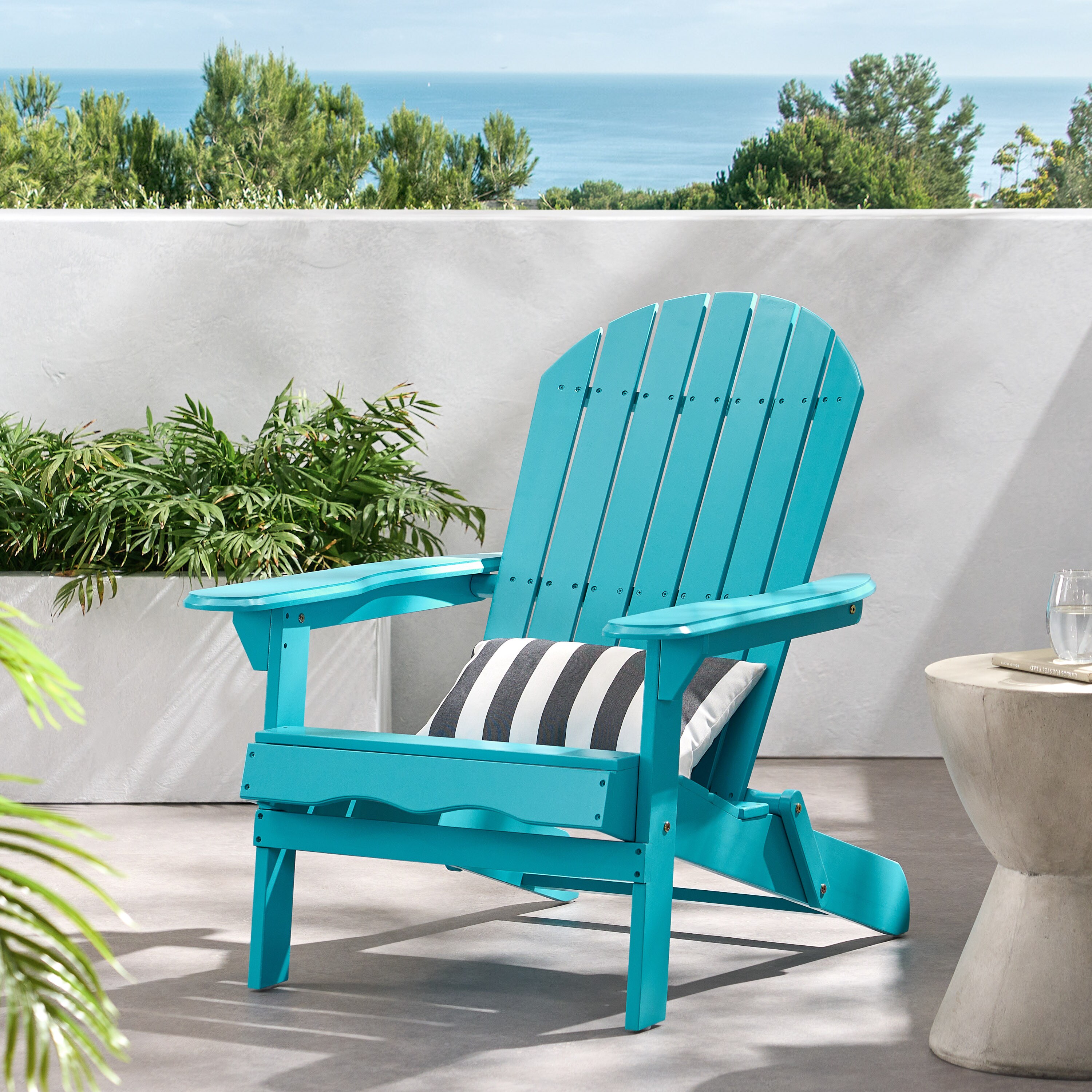Moda Furnishings MD57702-TEAL Patio-Chairs - View #2
