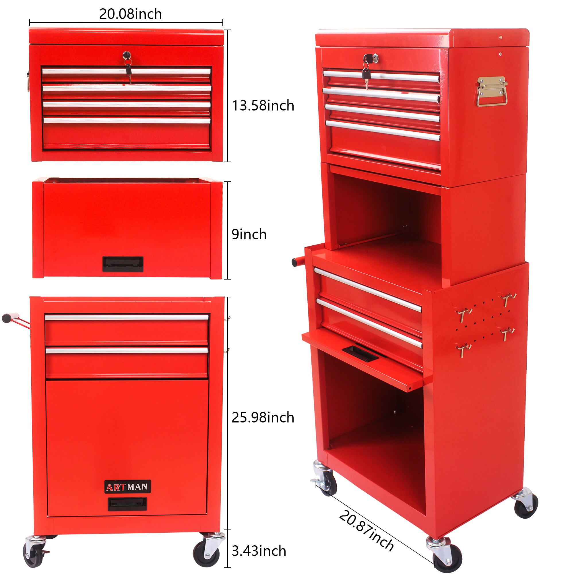 LOVMOR SF-W-W110282272 Tool-Chest-Combos - View #5