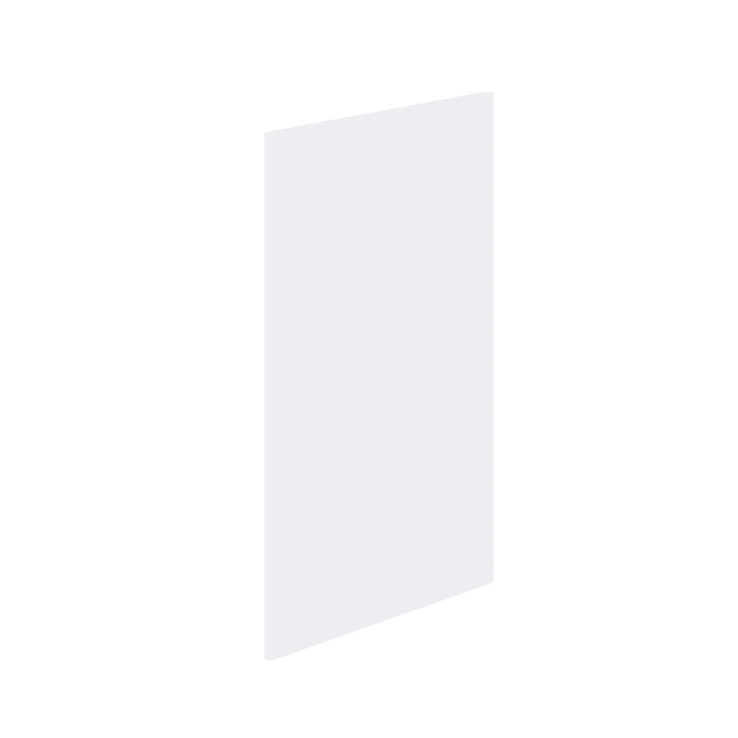 Hugo&Borg DSCP2434-RM Rosemont Cabinet End Panel 24.57-in W x 34.5-in H x 0.63-in D Galcier White Laminate