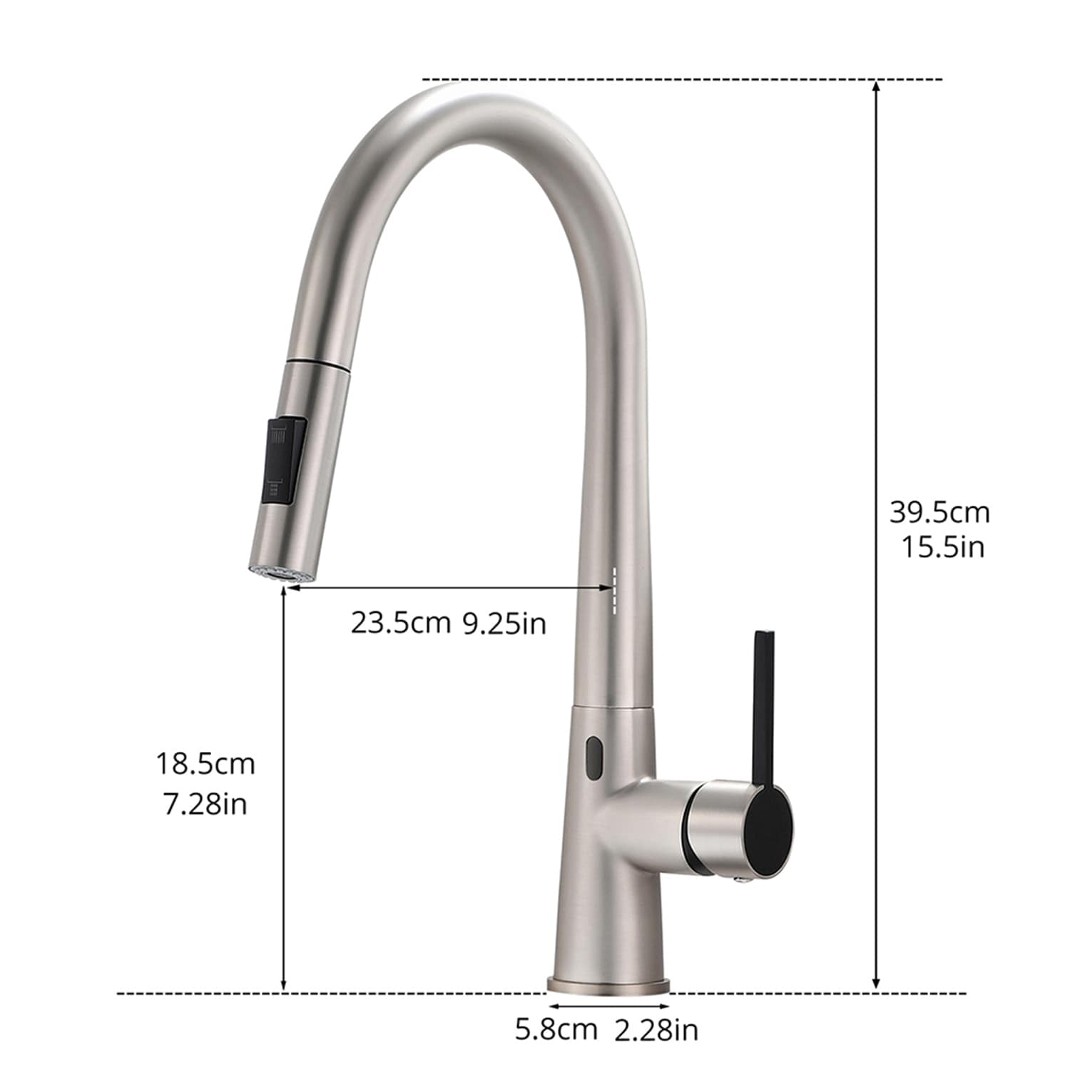WELLFOR QJ-K-109433N Kitchen-Faucets - View #4