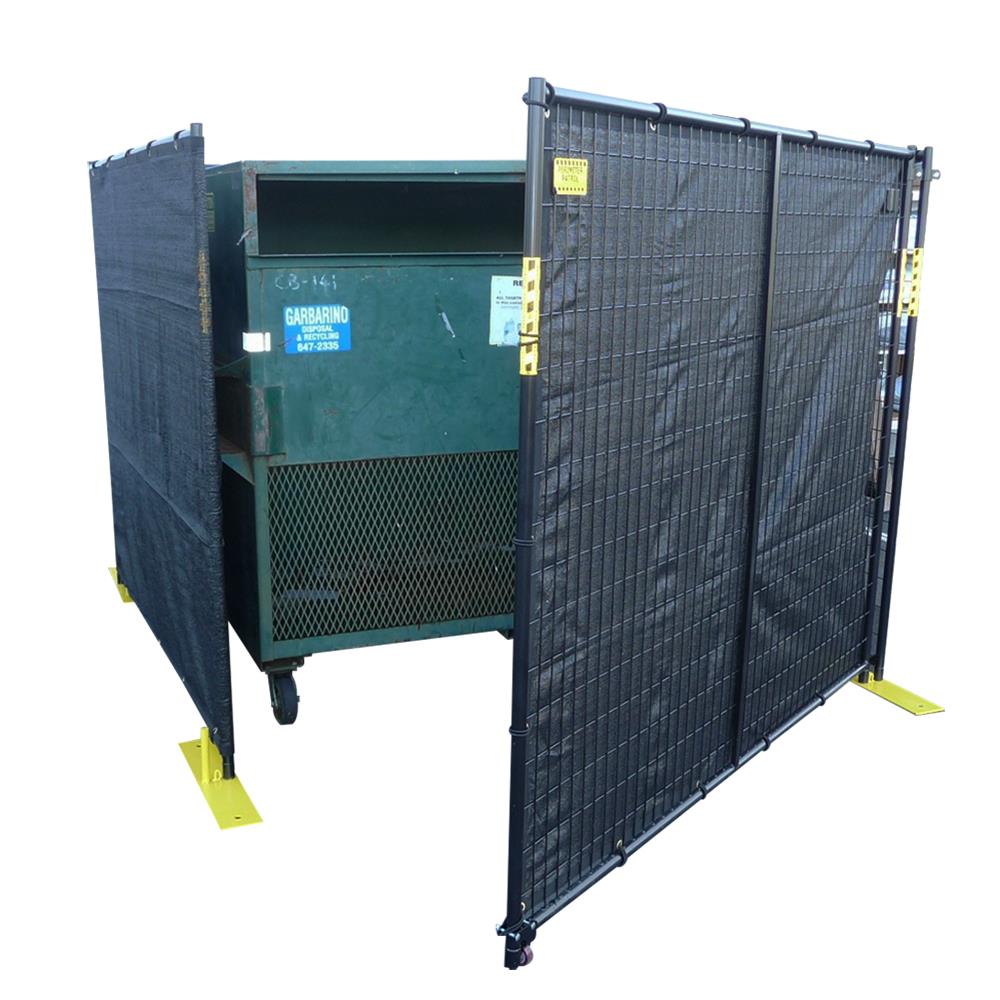 Perimeter Patrol 6-ft H x 7.25-ft L Multi-Purpose Steel Fence Panel