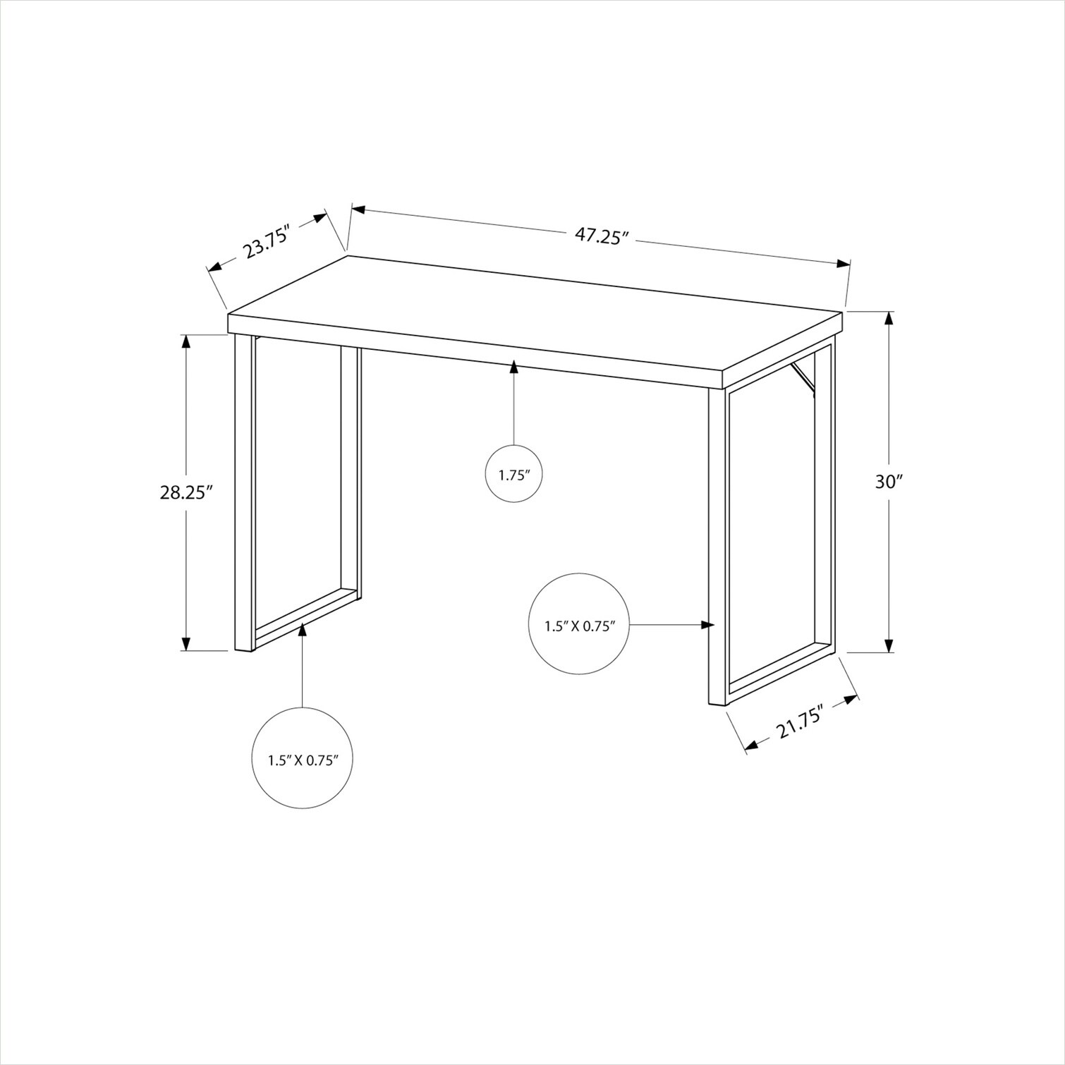 Naturefalls F45SPEX3HMAC desks - View #6