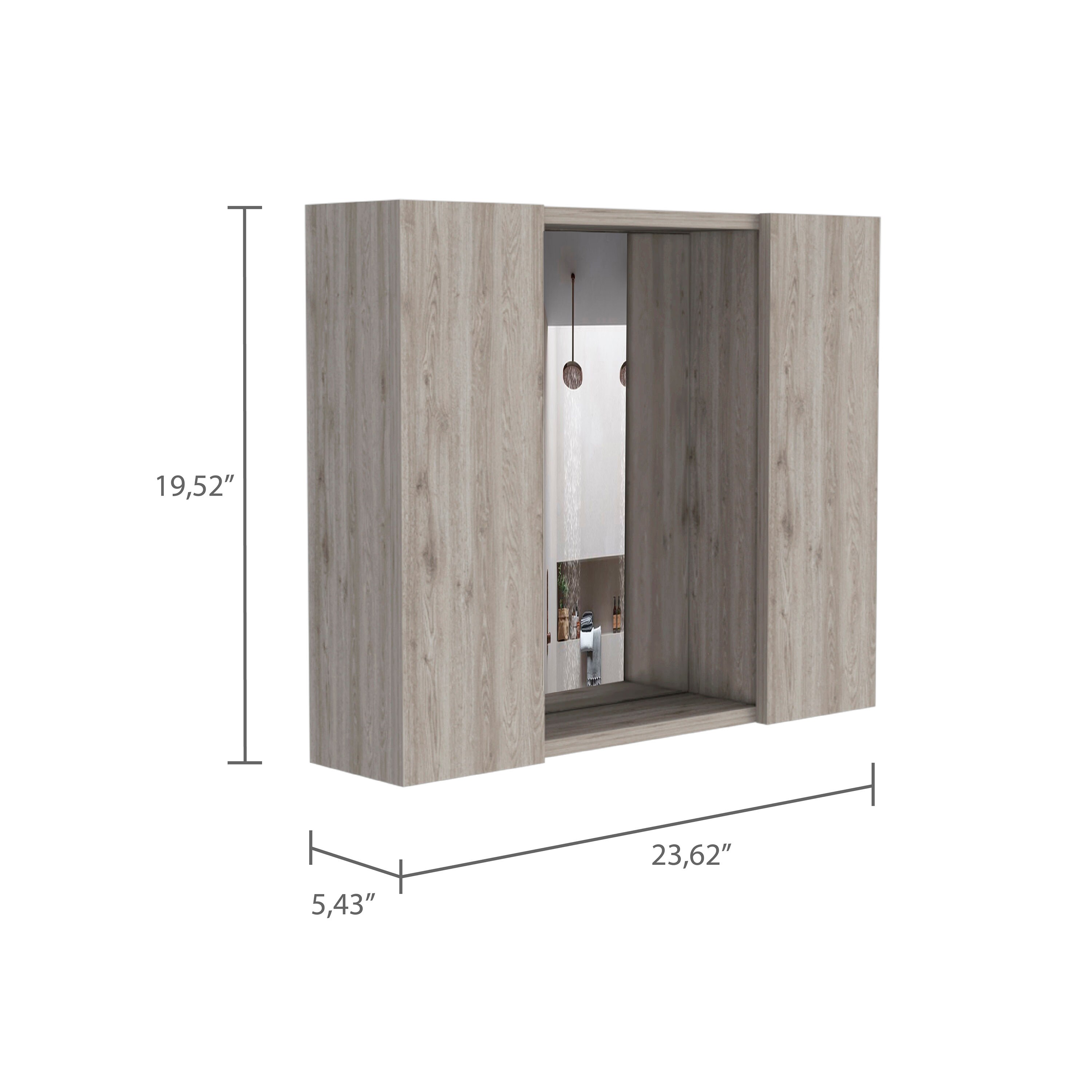 WELLFOR AMNM-16 Bathroom-Medicine-Cabinets - View #5