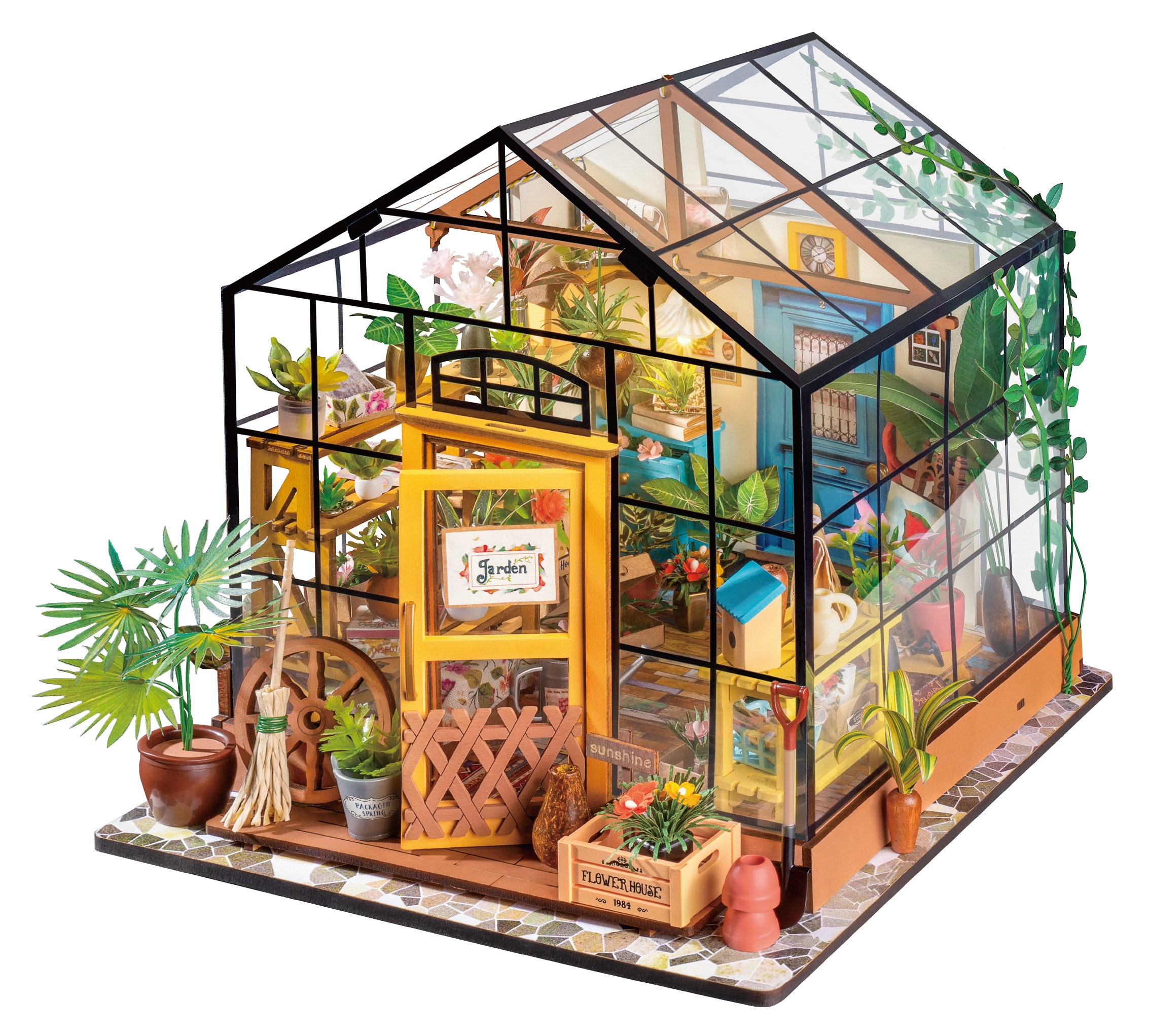 Rolife DG104 DIY miniature House Multiple colors/finishes Home safety kit 140 -Pack