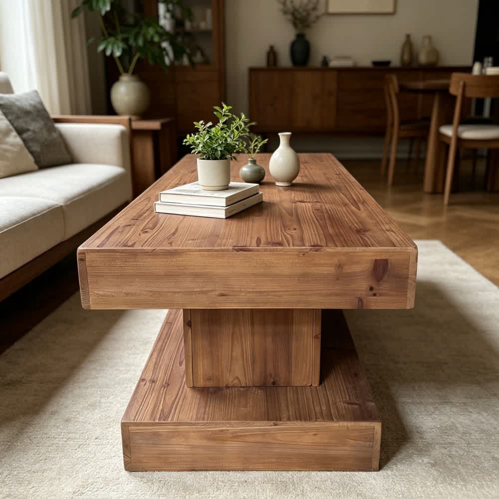 Coolbibila IRD-COFFEE-BROWN Coffee-Tables - View #5