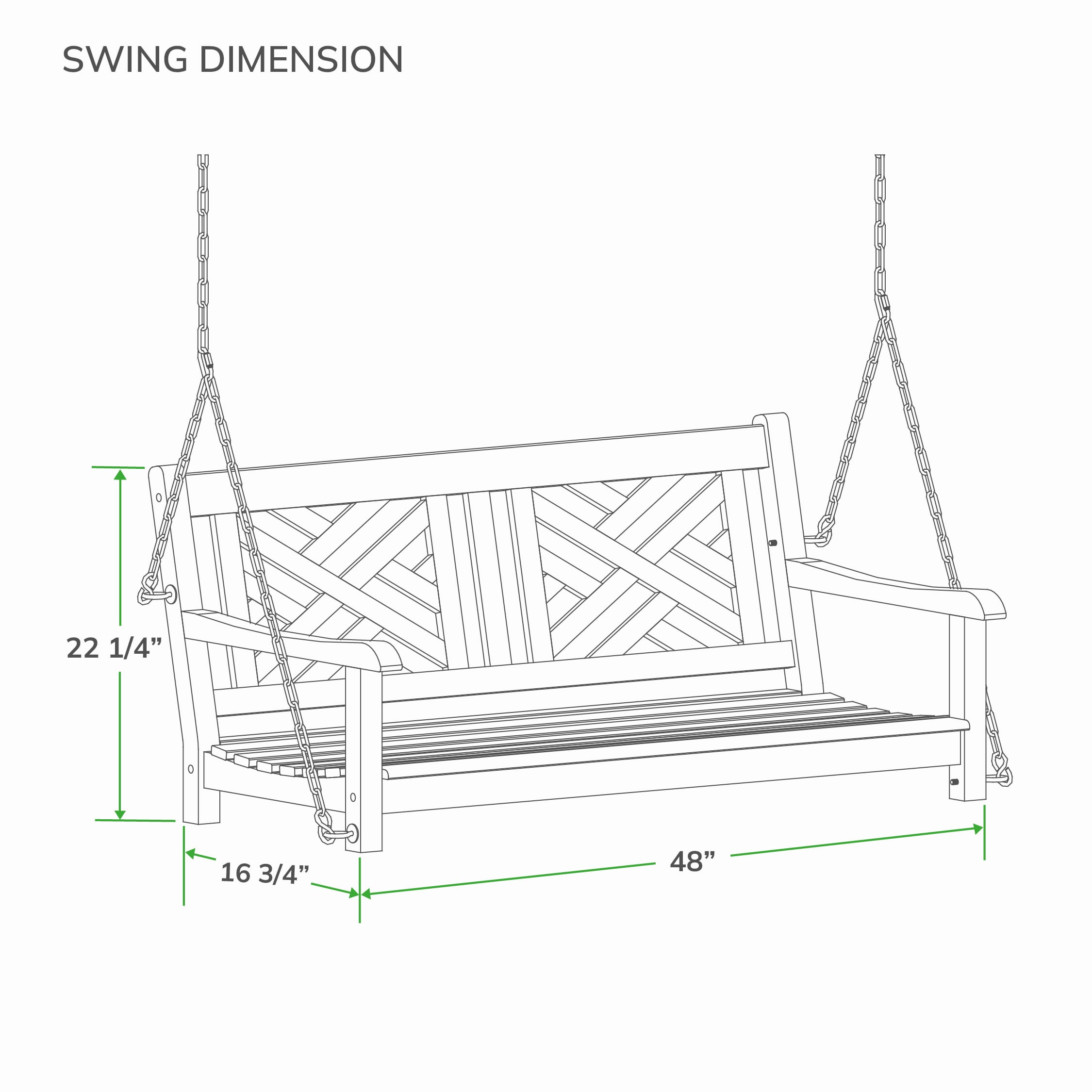 Cambridge Casual 131058-TW-XX-XX-XX Swing-Gliders - View #9