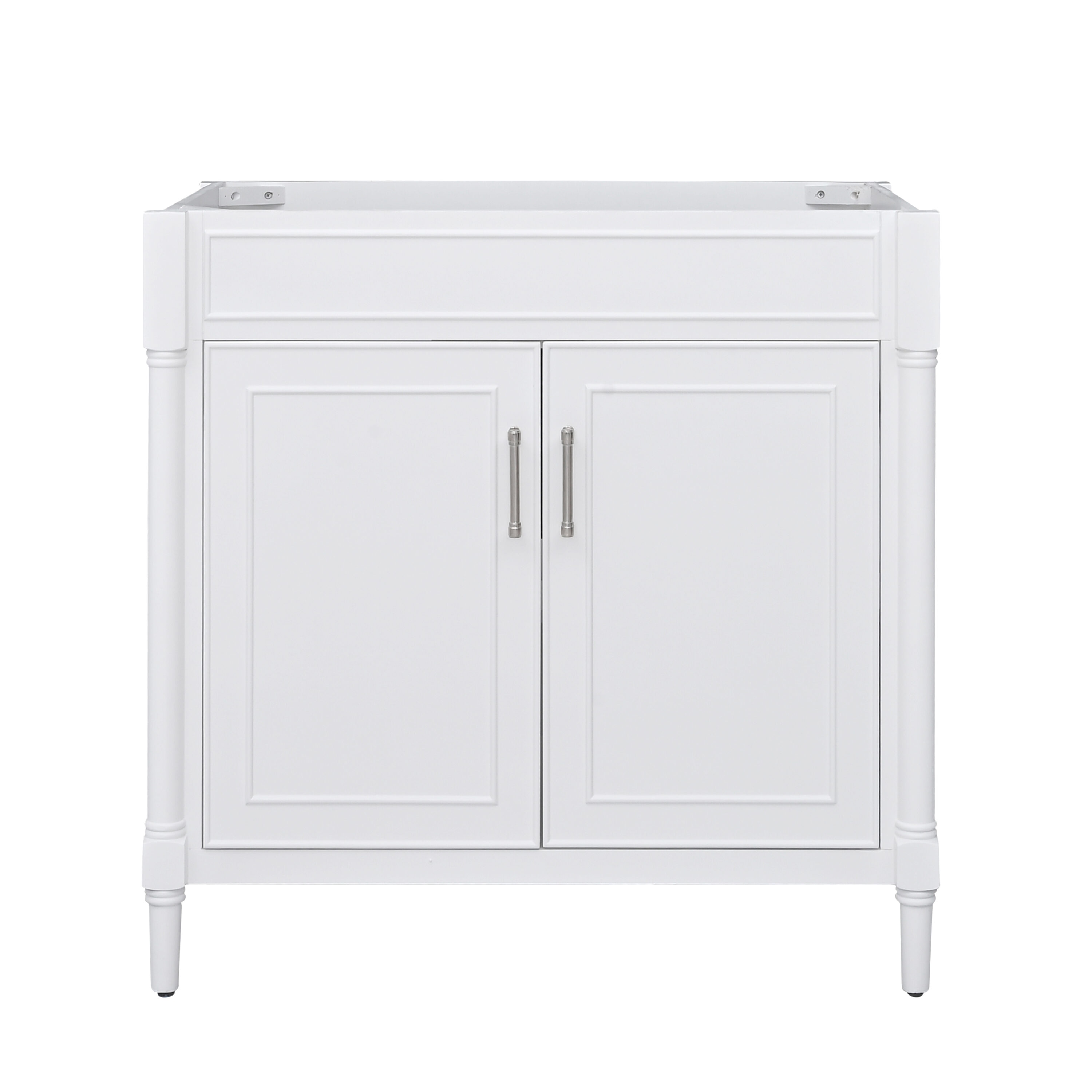 Avanity BRISTOL-V36-WT Bristol 36-in White Bathroom Vanity Base Cabinet without Top