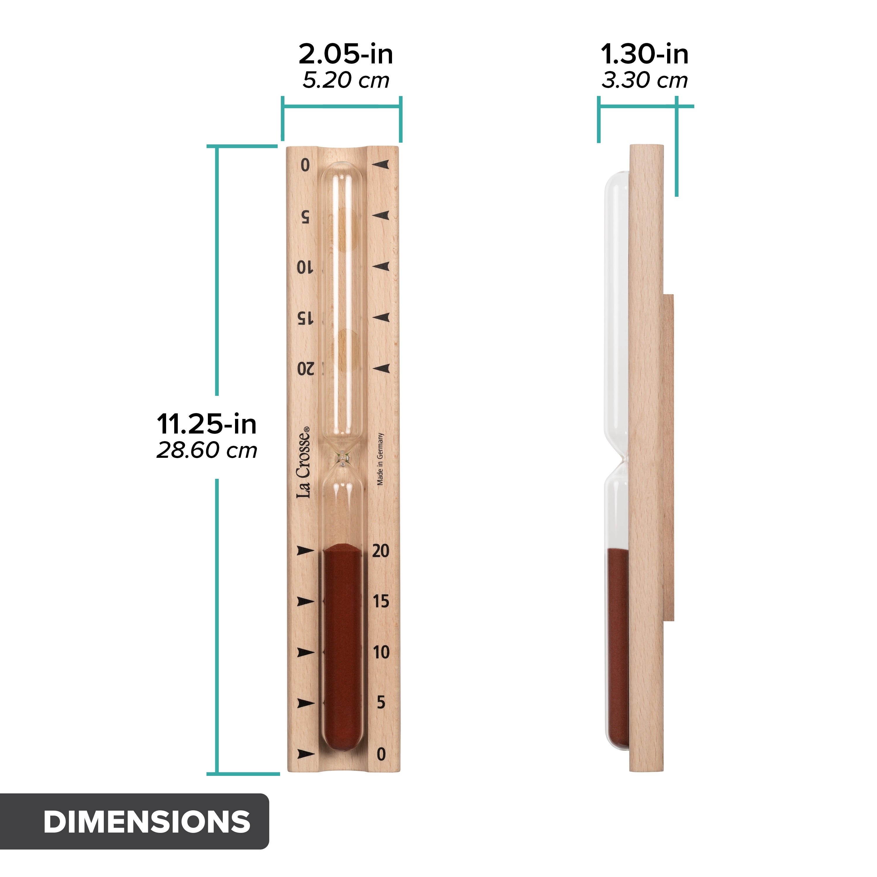 La Crosse Technology 918-631-INT Thermometer-Clock - View #11