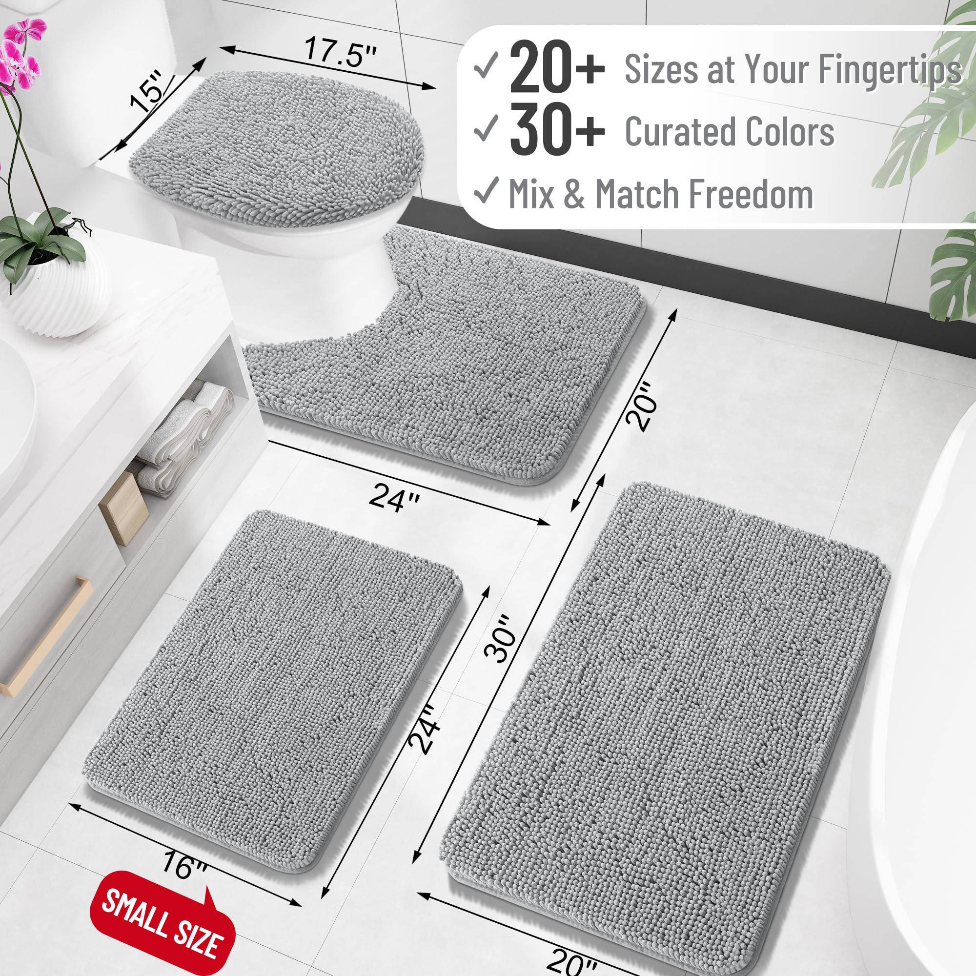SenQWFa LSQ0723S104 Bath-Rugs - View #2