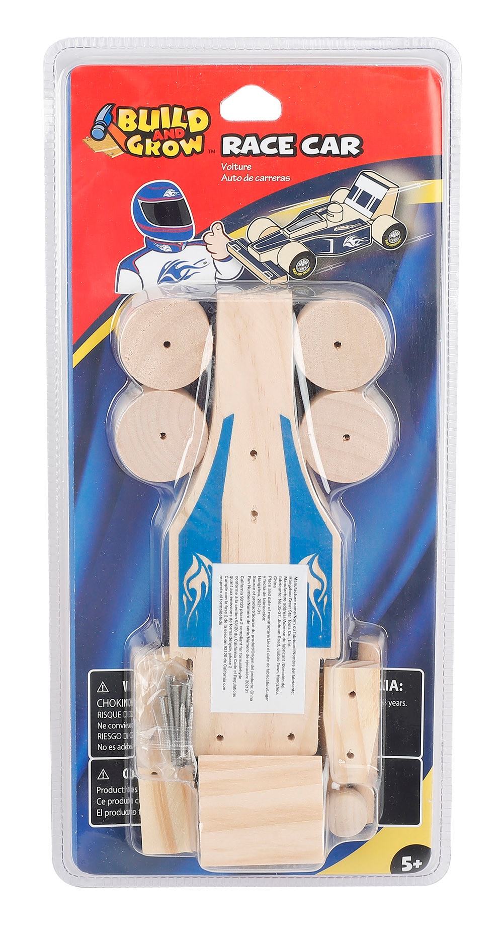 Revell Kid's Beginner Pinewood Derby Project Kit in the Kids