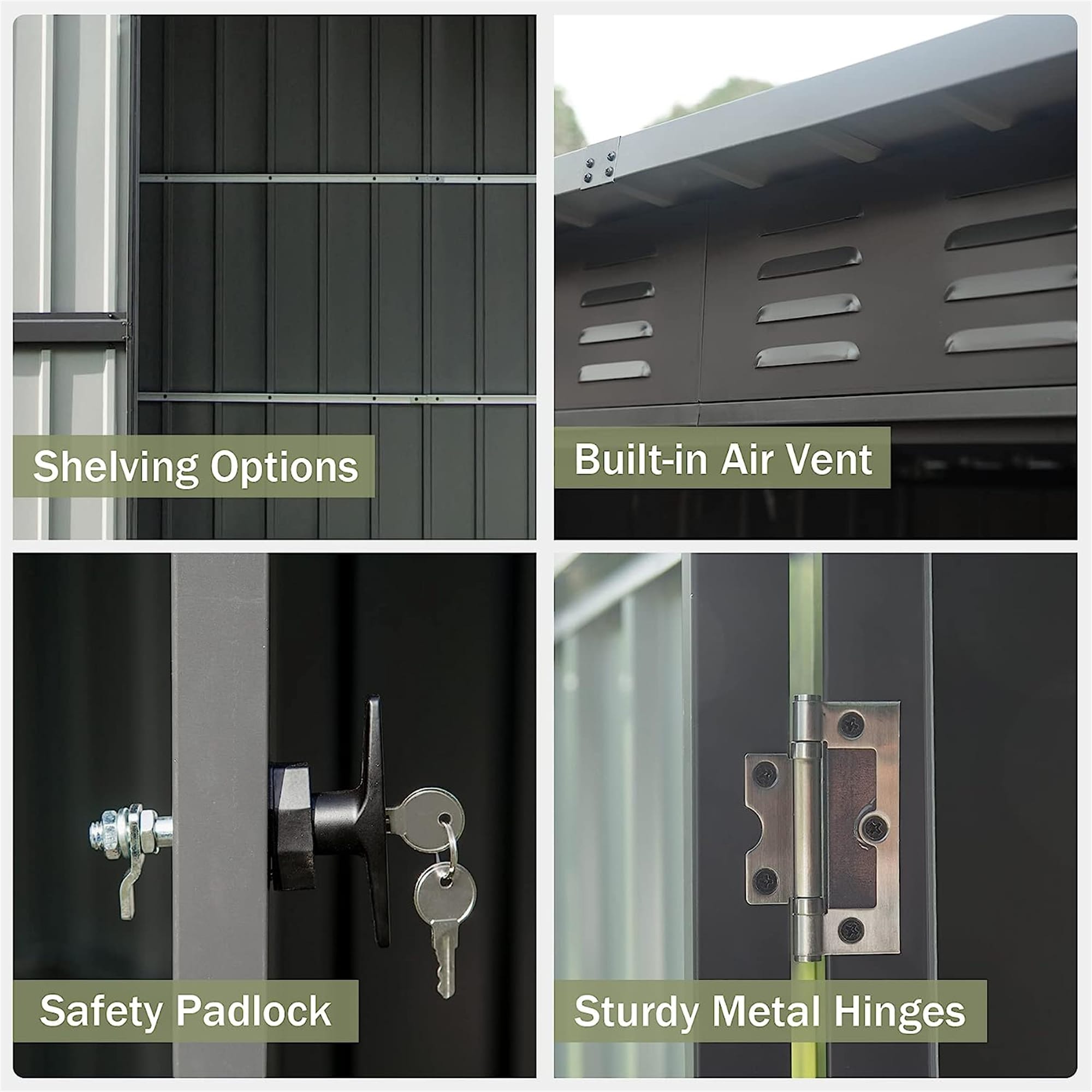 Mondawe MD-DM00034 Metal-Storage-Buildings-Sheds - View #2