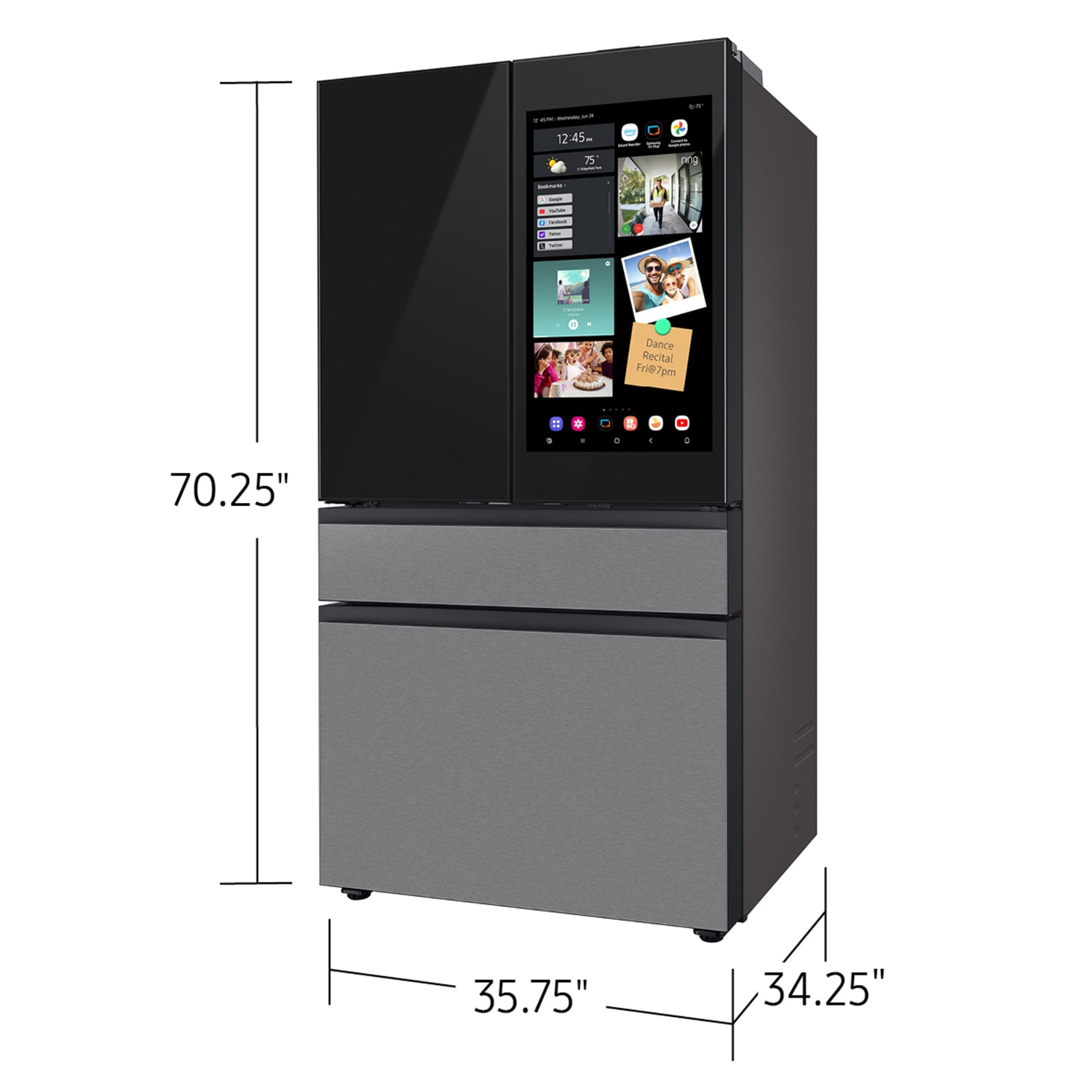 Samsung RF90F23AECR French-Door-Refrigerators - View #7