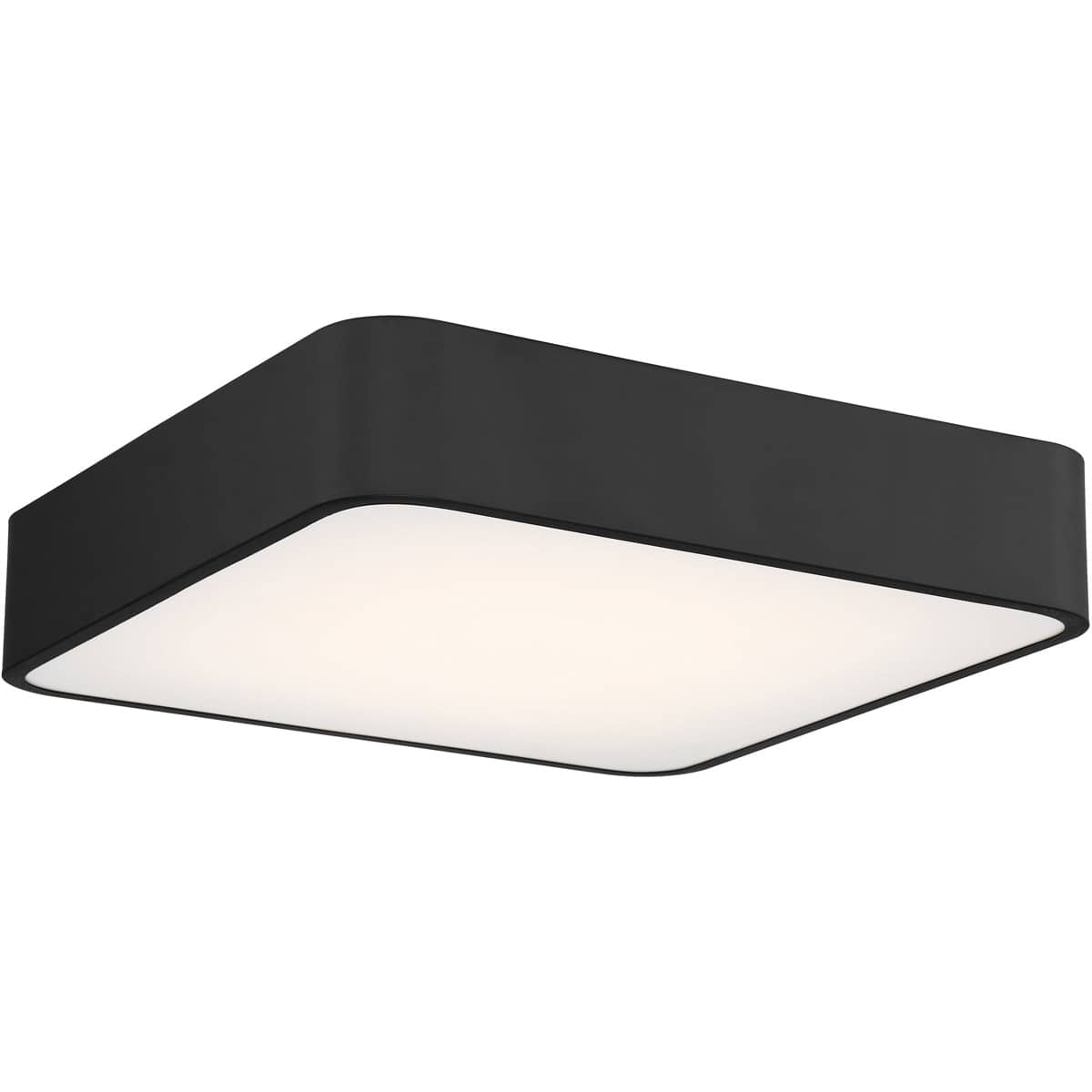 Access Lighting 49981LEDD-BL/ACR Granada 1 -Light 15.75-in Black Integrated LED Flush Mount Light