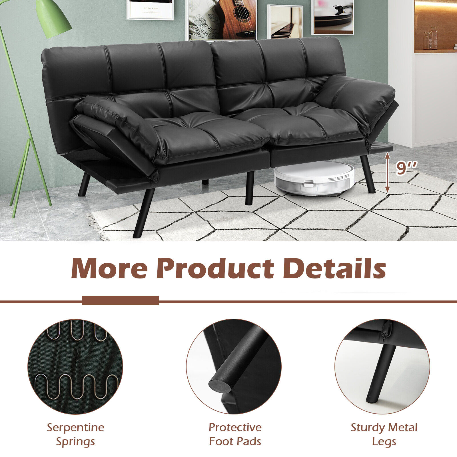 LIVIZA INS-10326DK Sofas-Loveseats - View #7