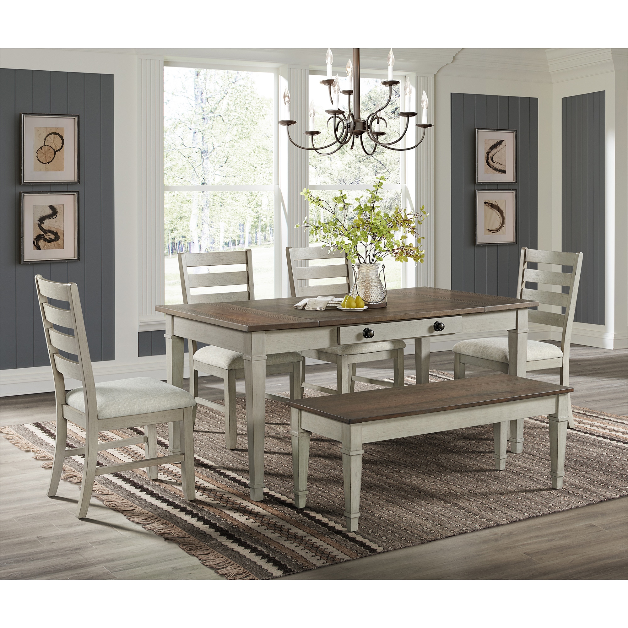 Picket House Furnishings D-9890-7-DT Dining-Tables - View #3
