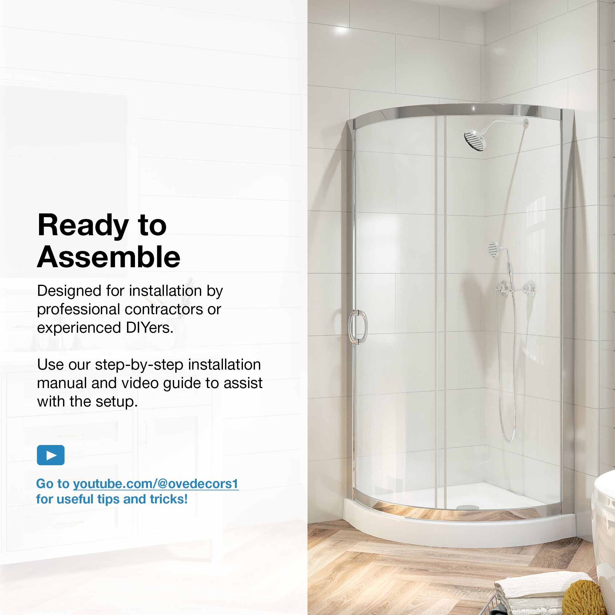 OVE Decors 14SKC-B14311-001AC Alcove-Shower-Kit - View #5