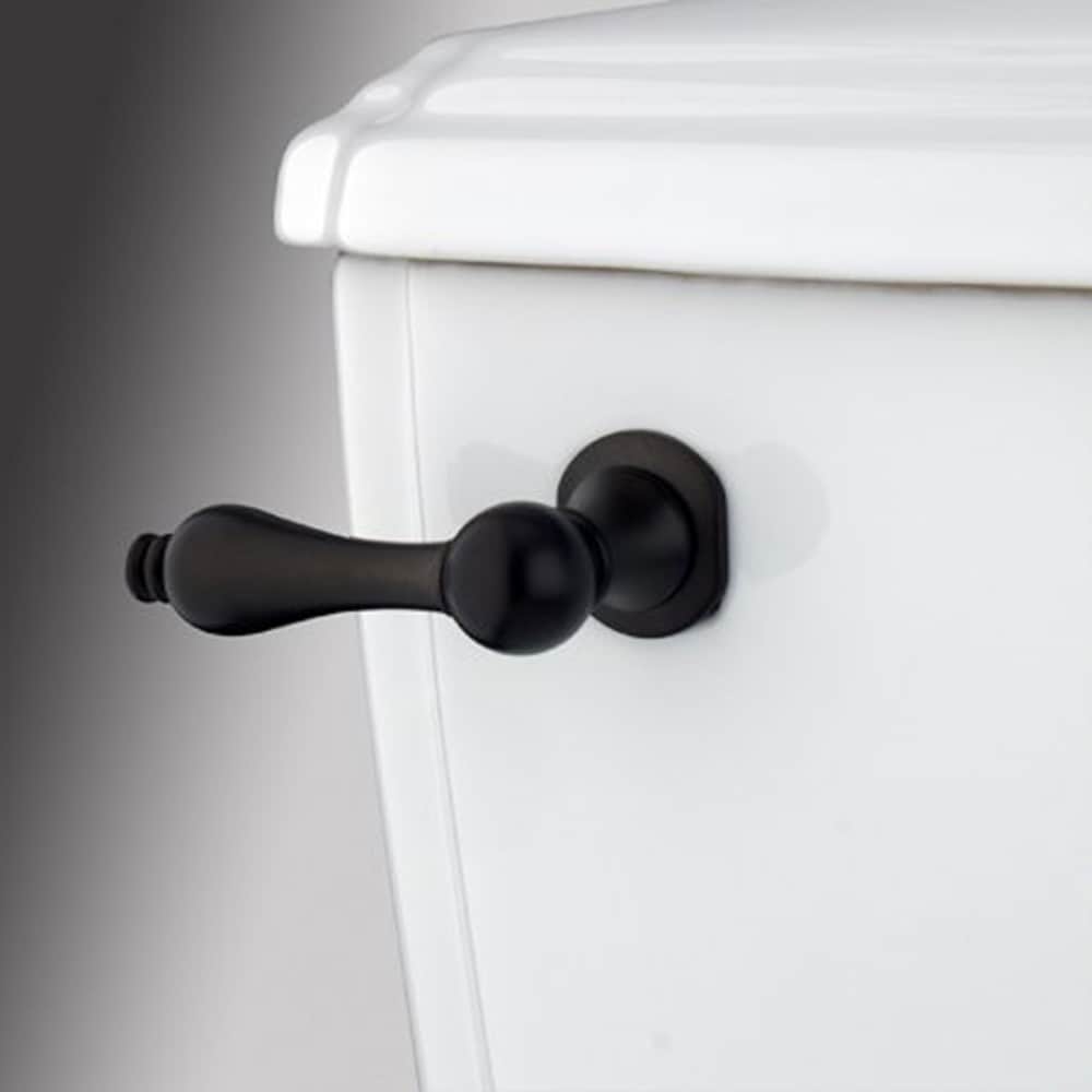 Elements of Design EKTAL5 Victorian 8-in Front Mount Oil-rubbed bronze Universal Fit Toilet lever