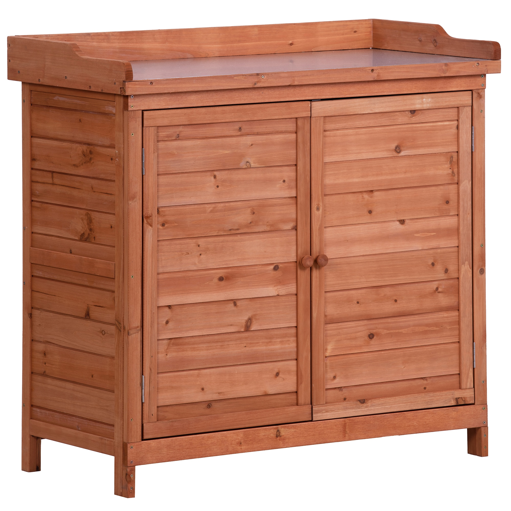 Clihome CL-TP717WF324CF 19.1-in x 39-in Orange Outdoor Storage