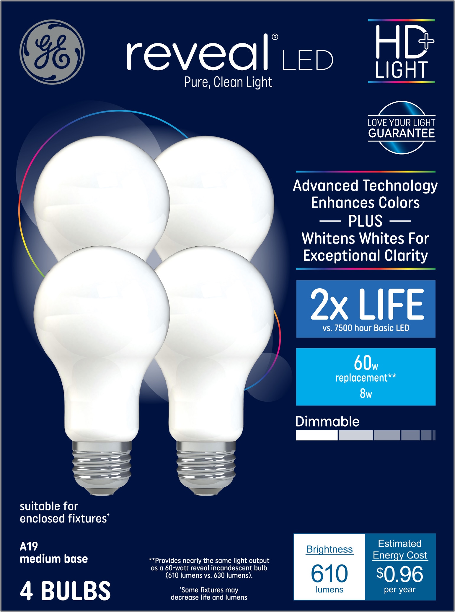 Philips Smart LED 60-Watt A19 General Purpose Light Bulb, Frosted Color &  Tunable White, Dimmable, E26 Medium Base (1-Pack) 
