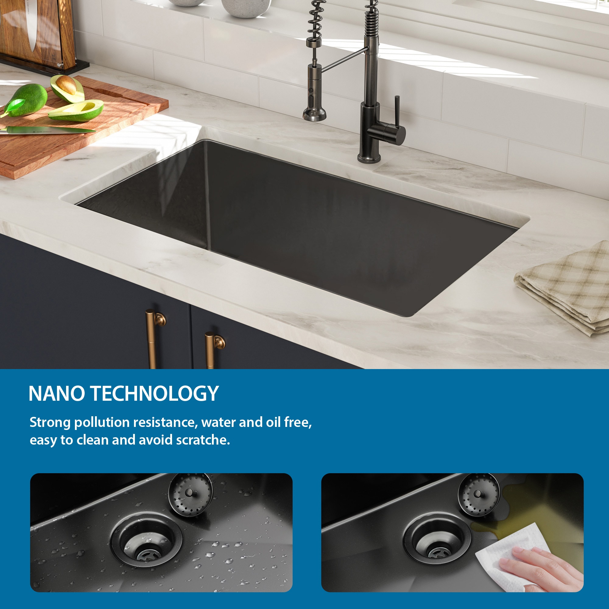 Fun Orange FUN26W5878-25 Kitchen-Sinks - View #4