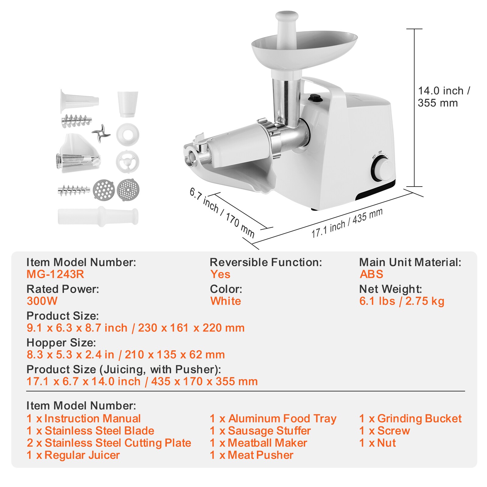 VEVOR JRSH3L0000009GNR8V1 Specialty-Small-Kitchen-Appliances - View #8