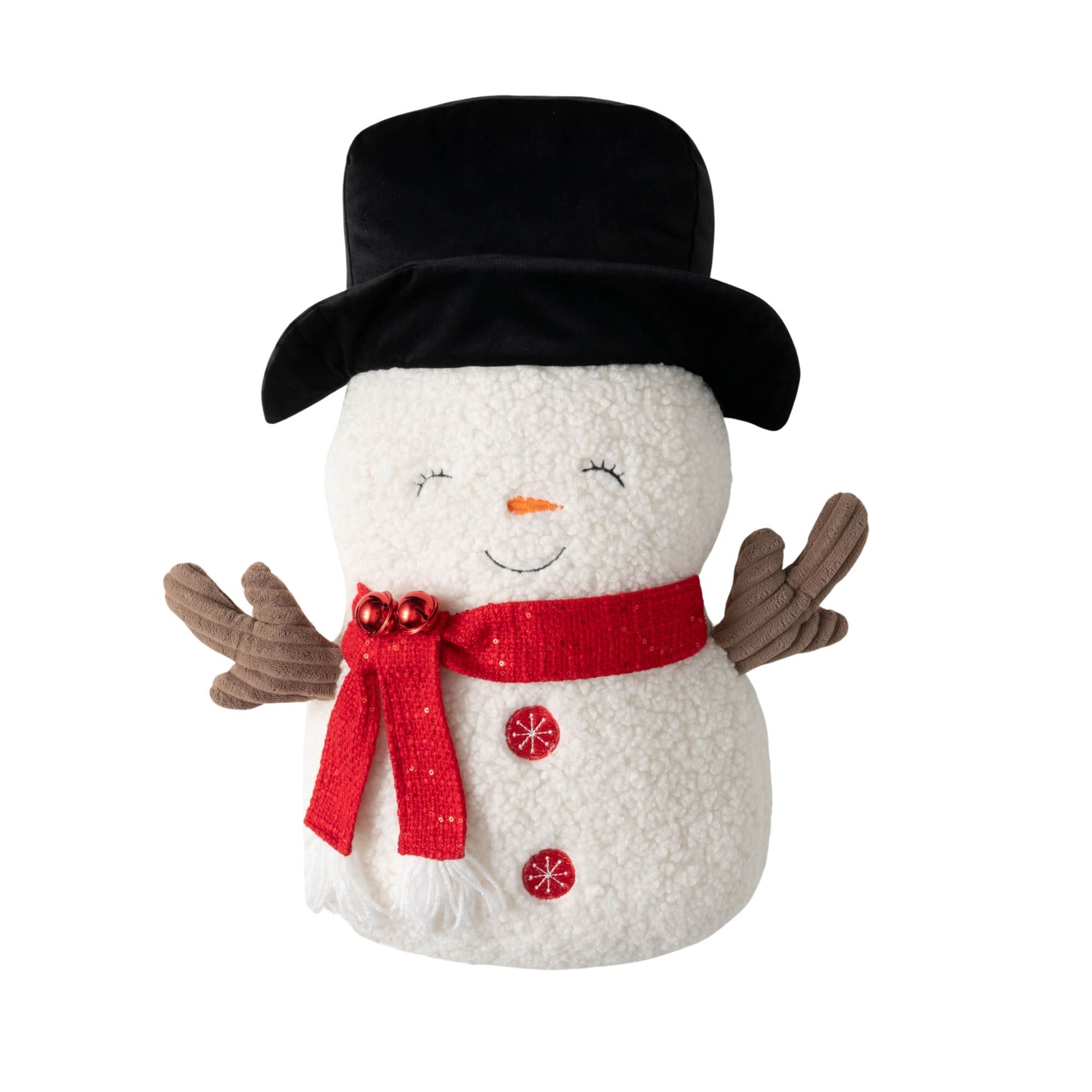 Sullivans PIL421 23-Inches Pillow Snowman Christmas Decor