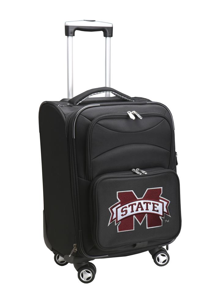 Mojo Licensing CLMPL202 NCAA Mississippi State Bulldogs 21.5 x 12 x 14 Black Ballistic Nylon Softshell Carry-on Bag (1-Bag)