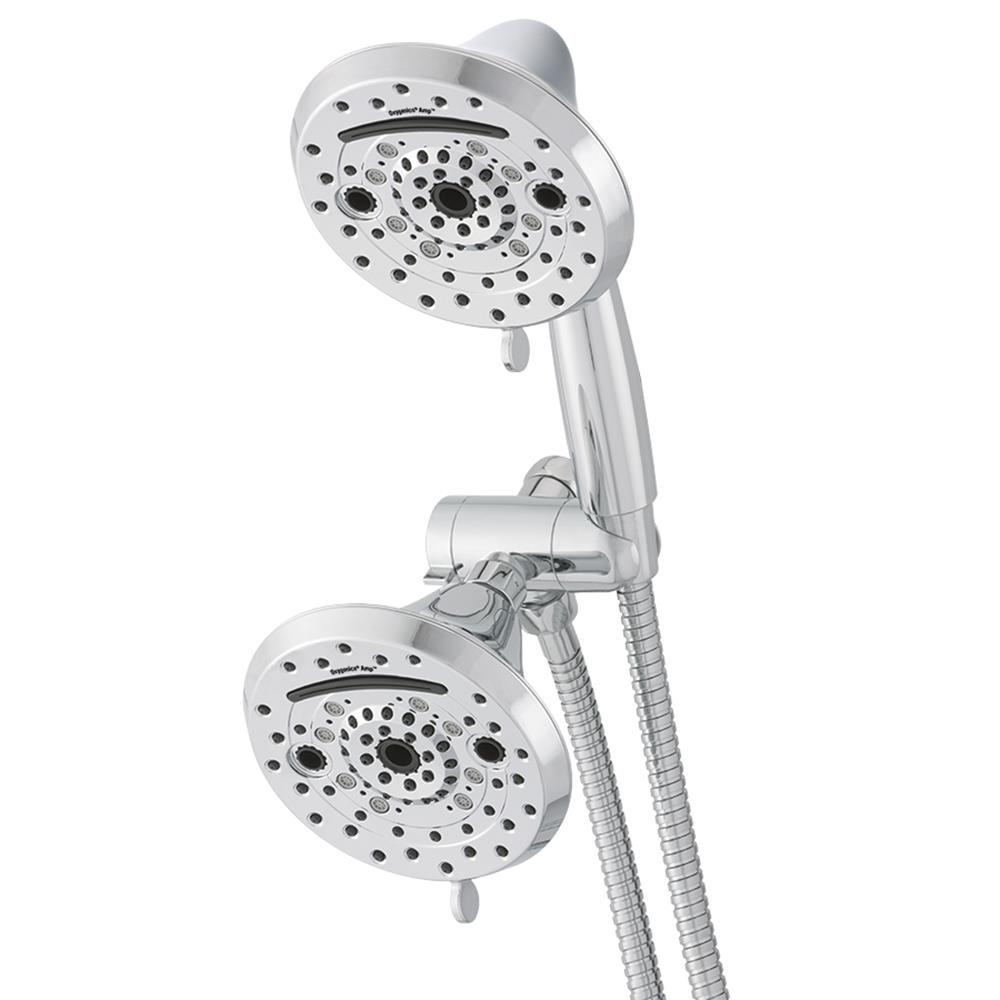 Oxygenics Amp Chrome Round Shower Head 2GPM (7.6LPM) at