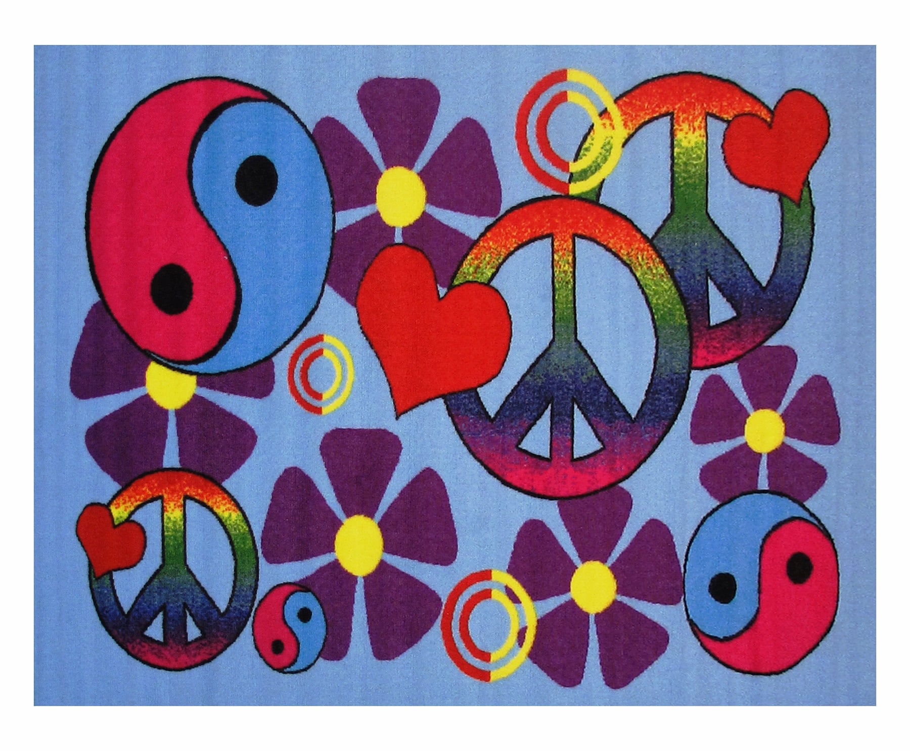 Fun Rugs FT-118 3958 Fun Time 3 X 4 (ft) Multi-color Indoor Area Rug