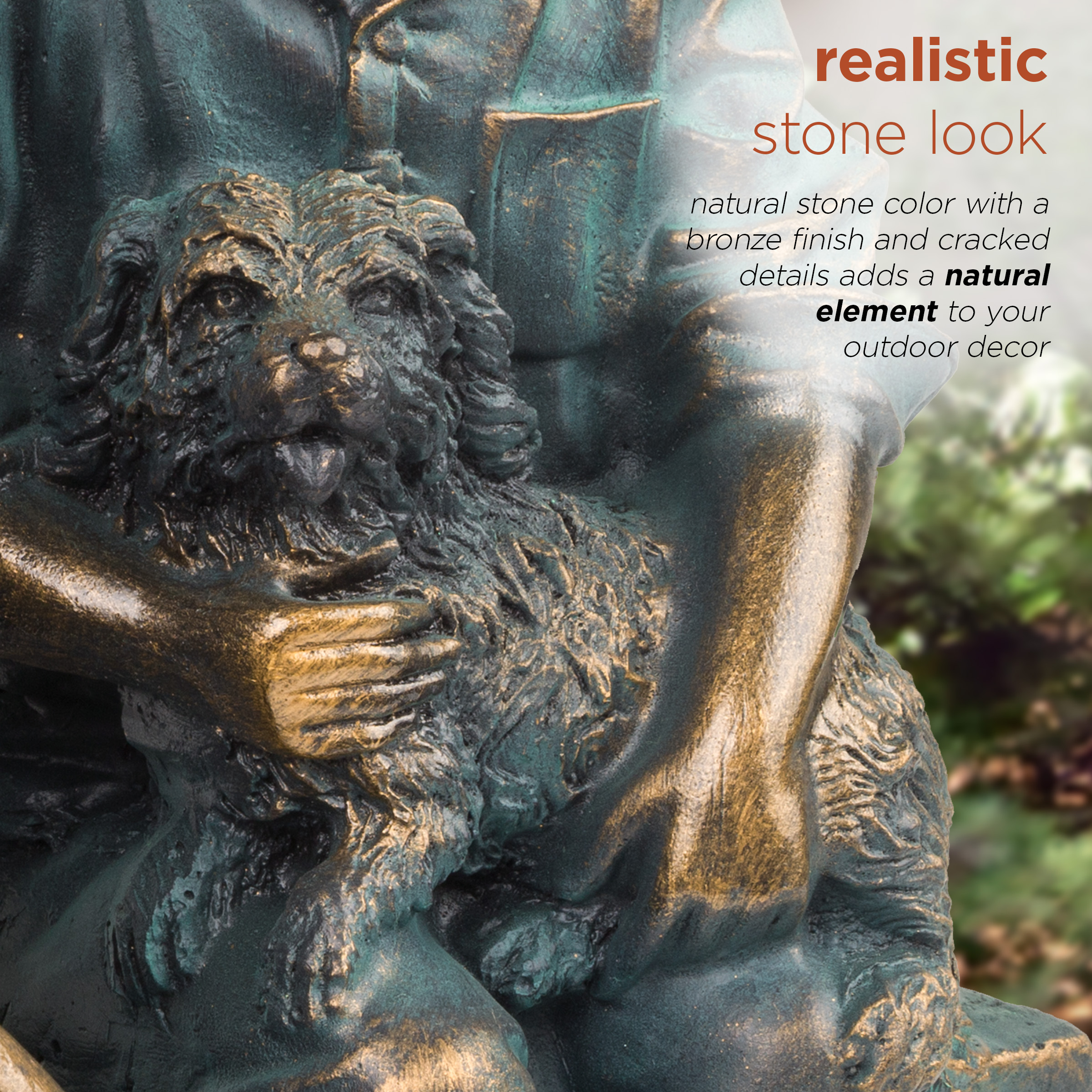 Alpine Corporation GXT264 Garden-Statue - View #7